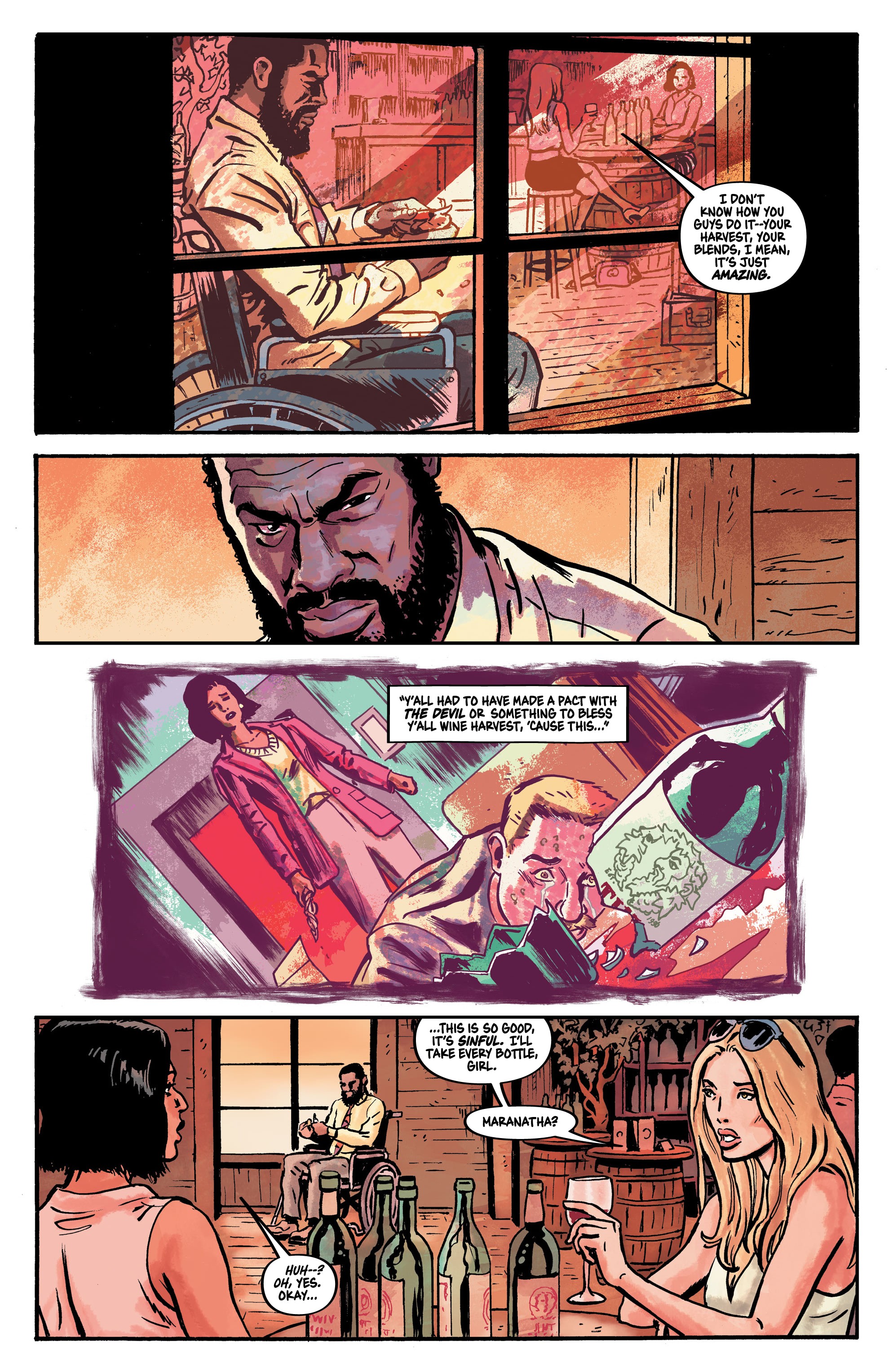 Read online Vineyard comic -  Issue #1 - 8