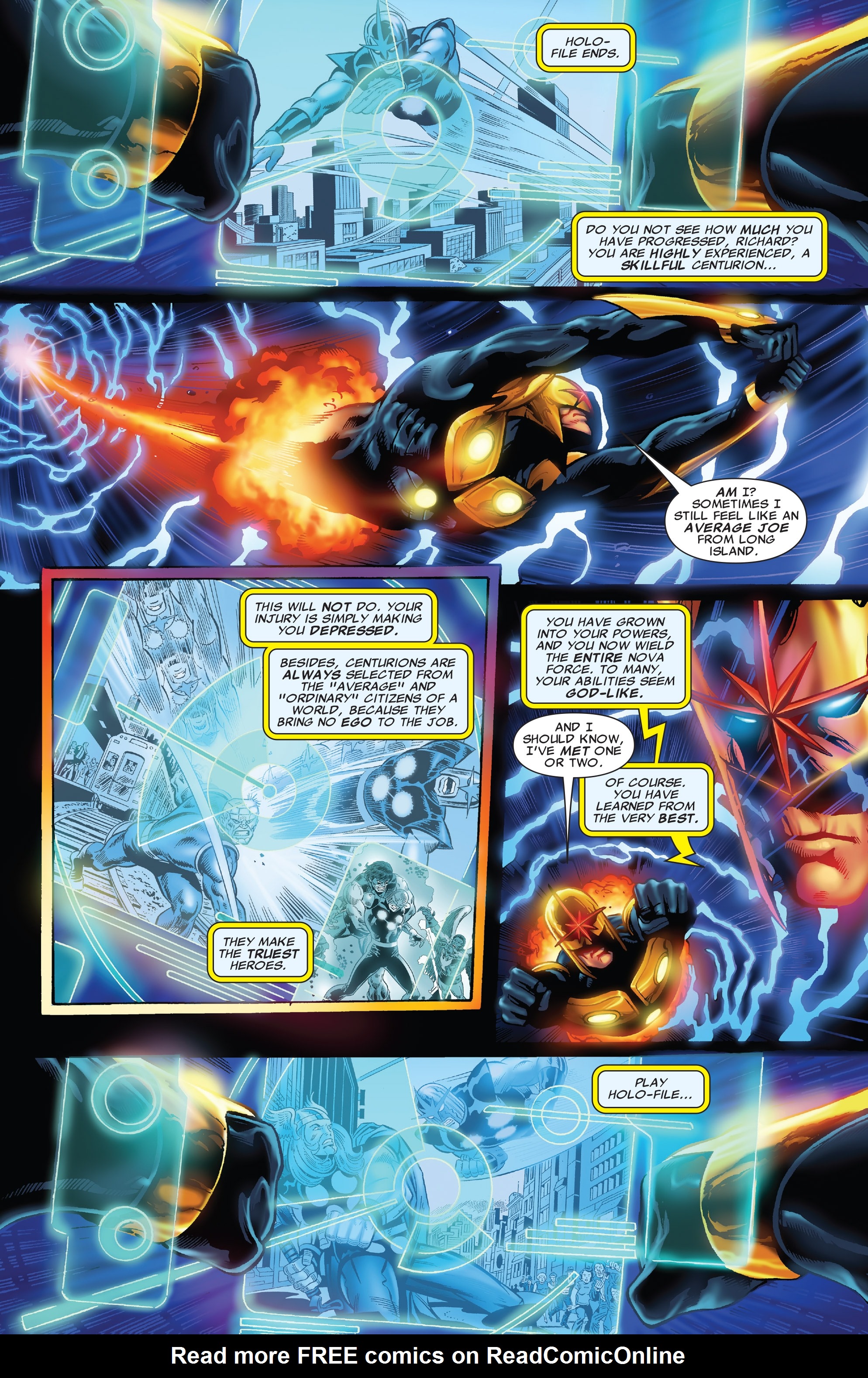 Read online Nova: Origin of Richard Rider comic -  Issue # Full - 24