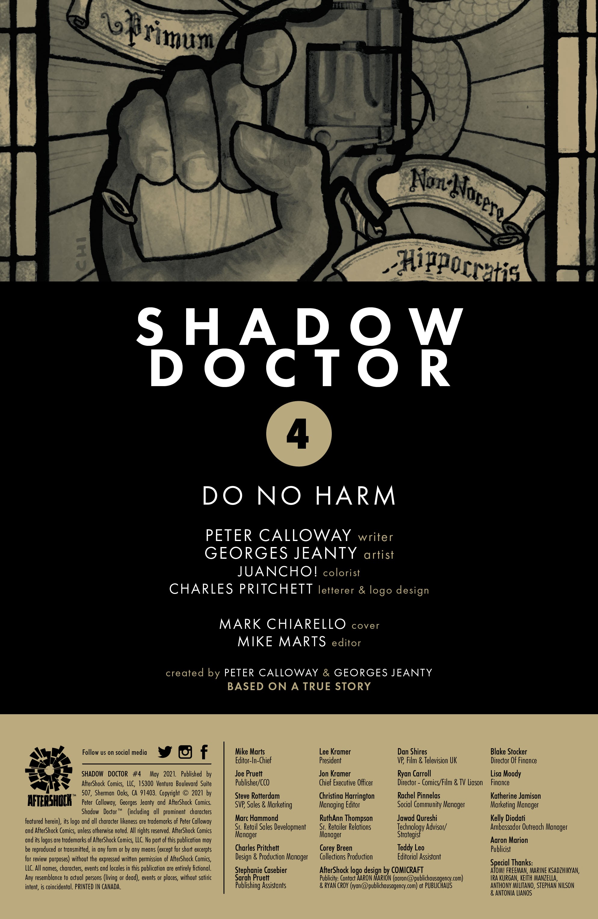 Read online Shadow Doctor comic -  Issue #4 - 2