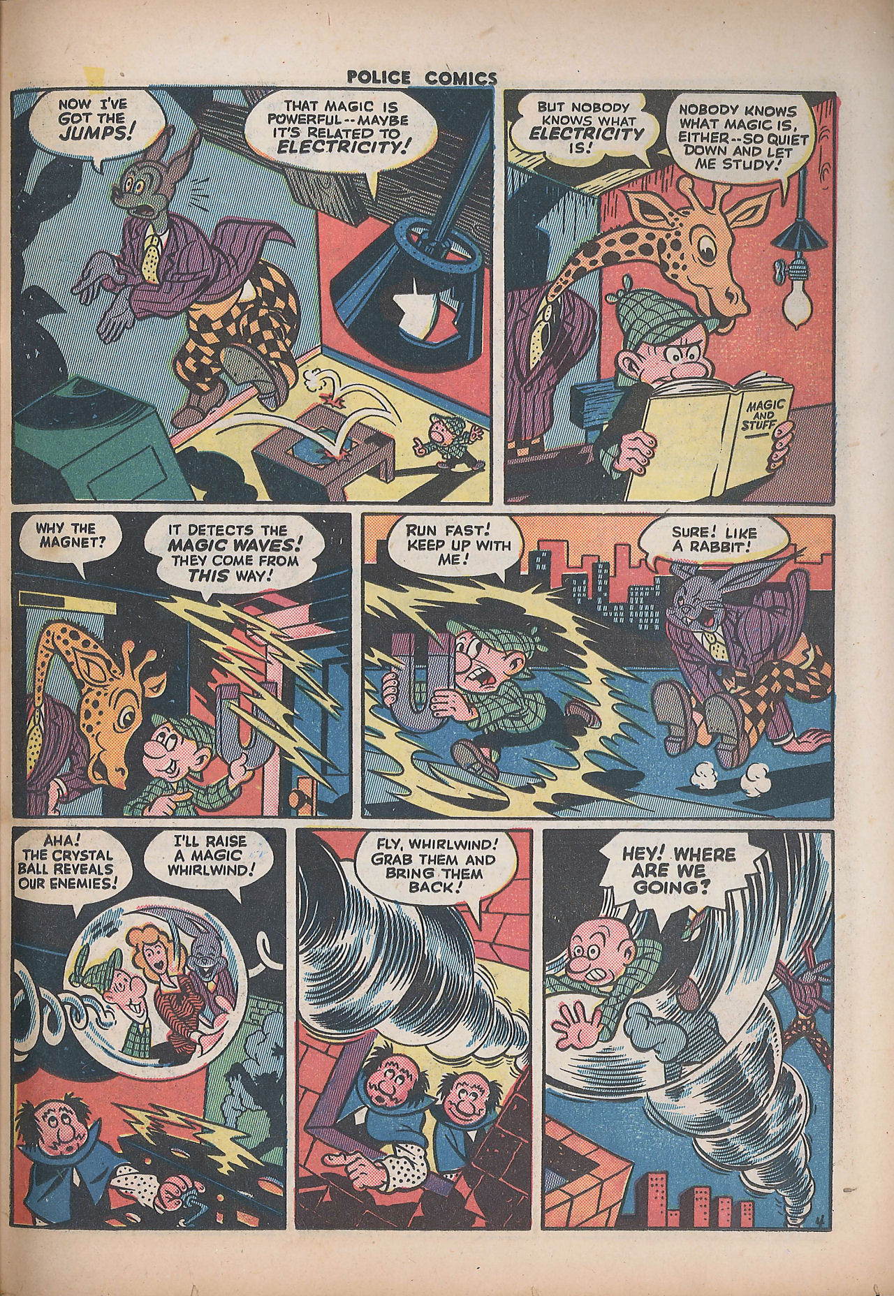 Read online Police Comics comic -  Issue #34 - 43