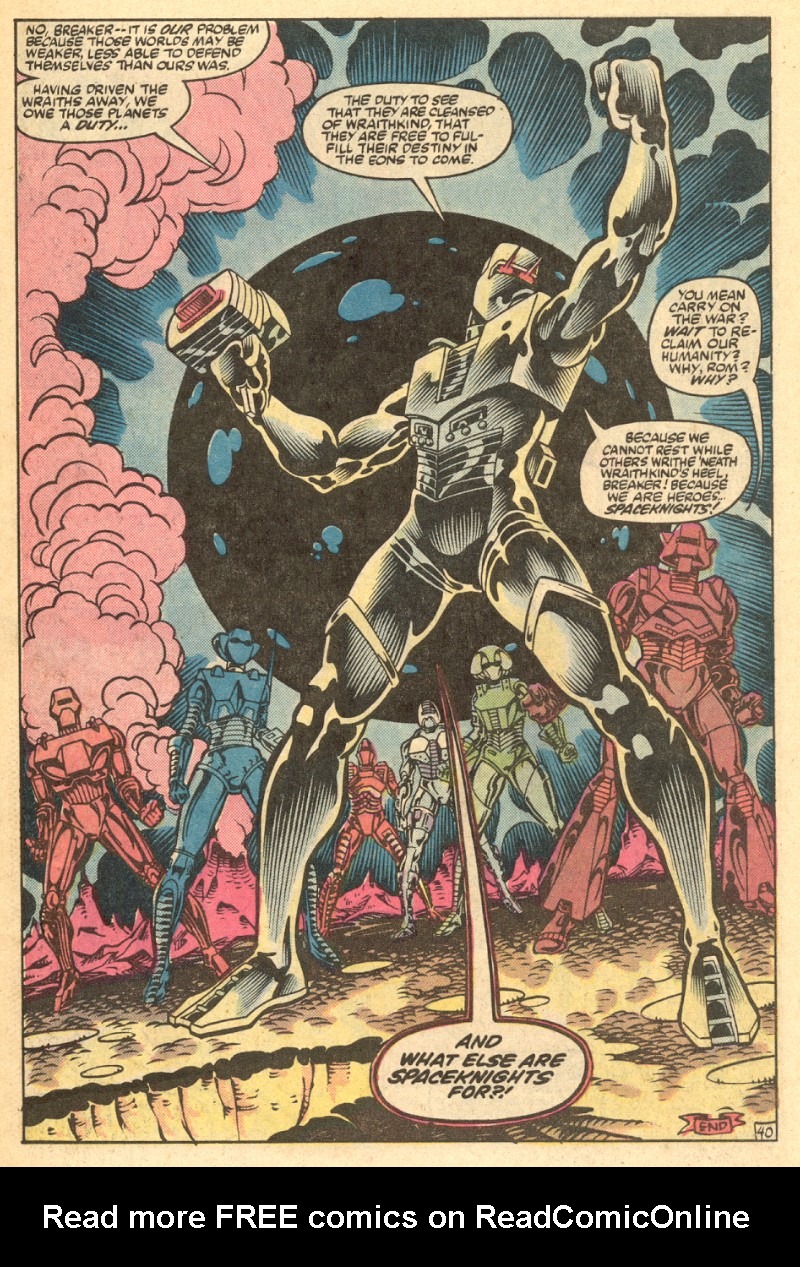 Read online ROM (1979) comic -  Issue # _Annual 2 - 41