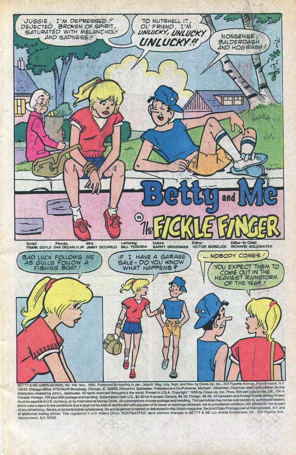 Read online Betty and Me comic -  Issue #148 - 3