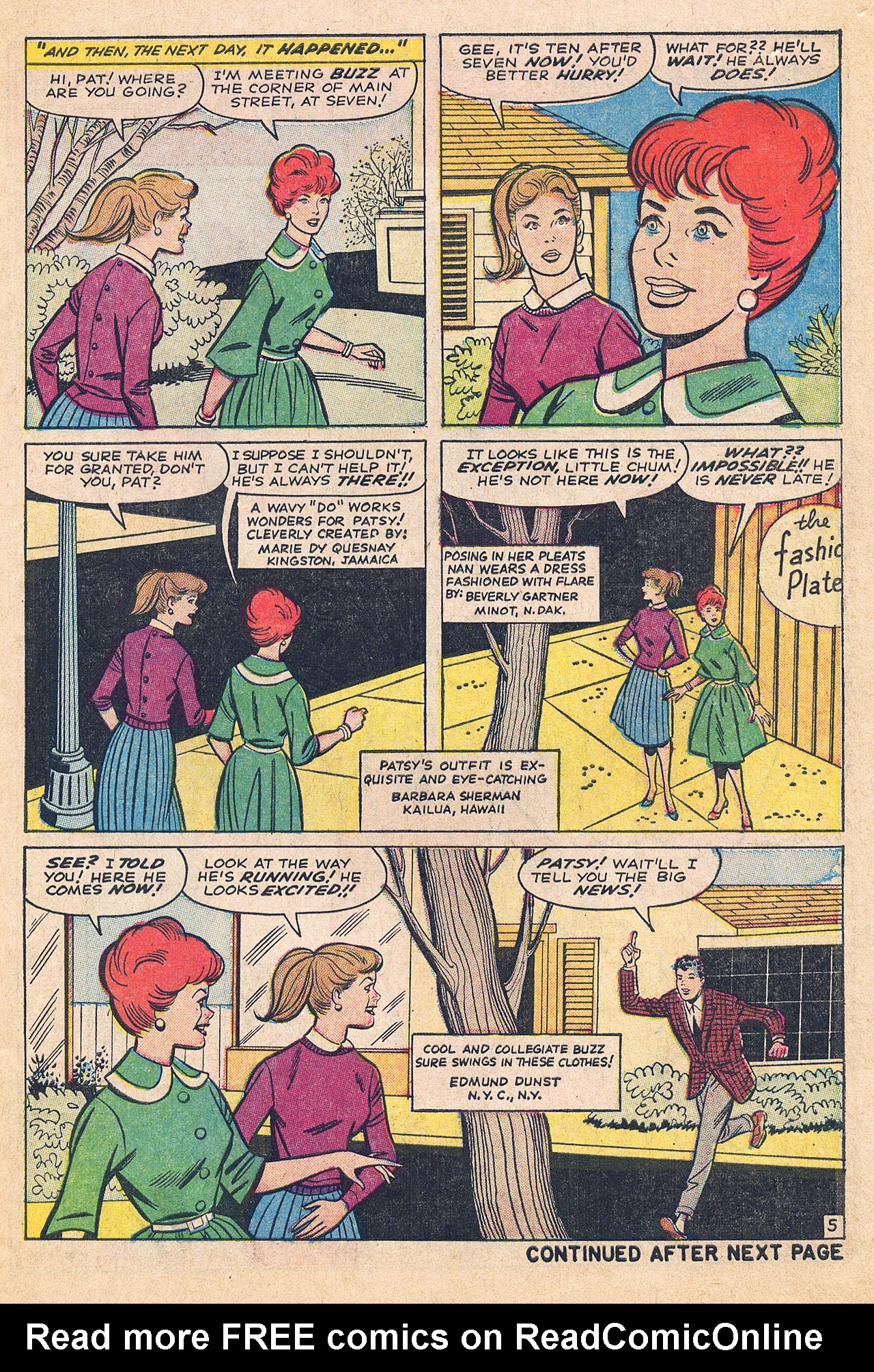 Read online Patsy Walker comic -  Issue #115 - 7