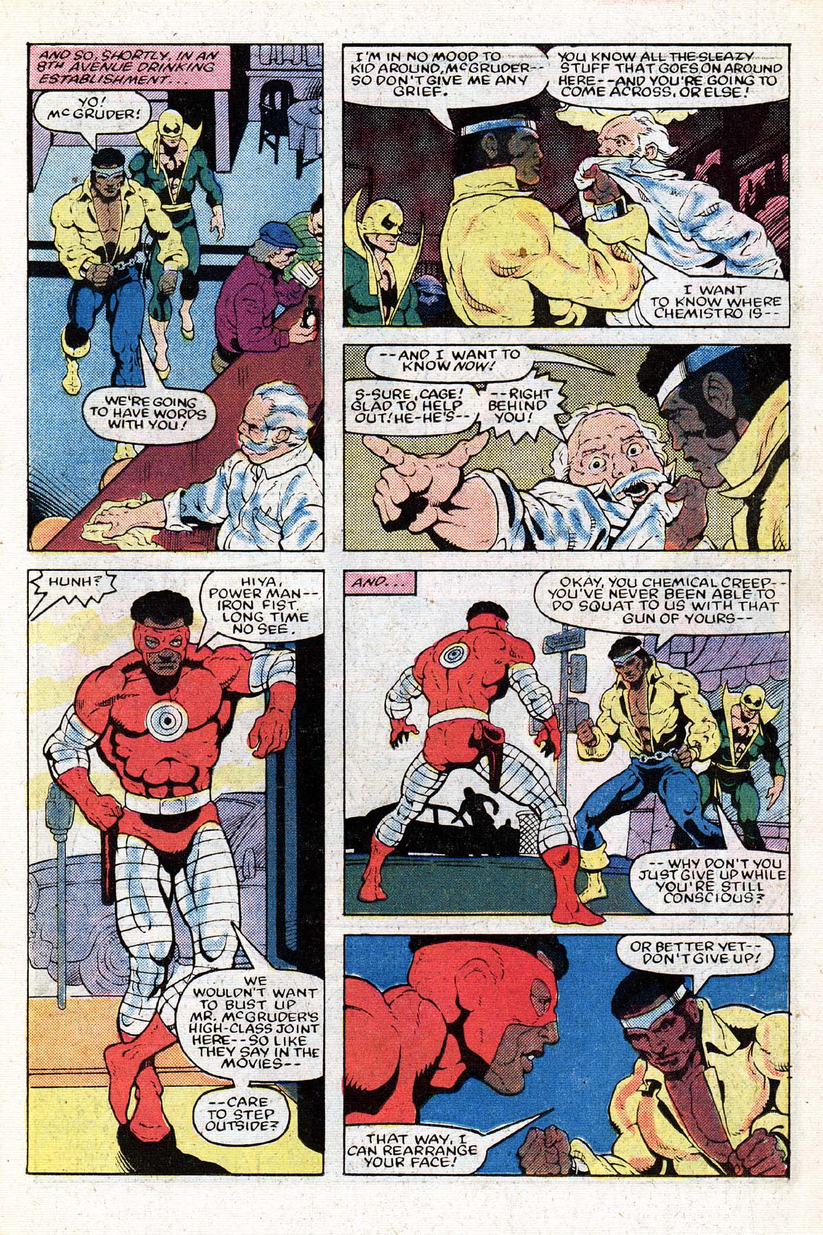 Read online Power Man and Iron Fist (1978) comic -  Issue #96 - 9