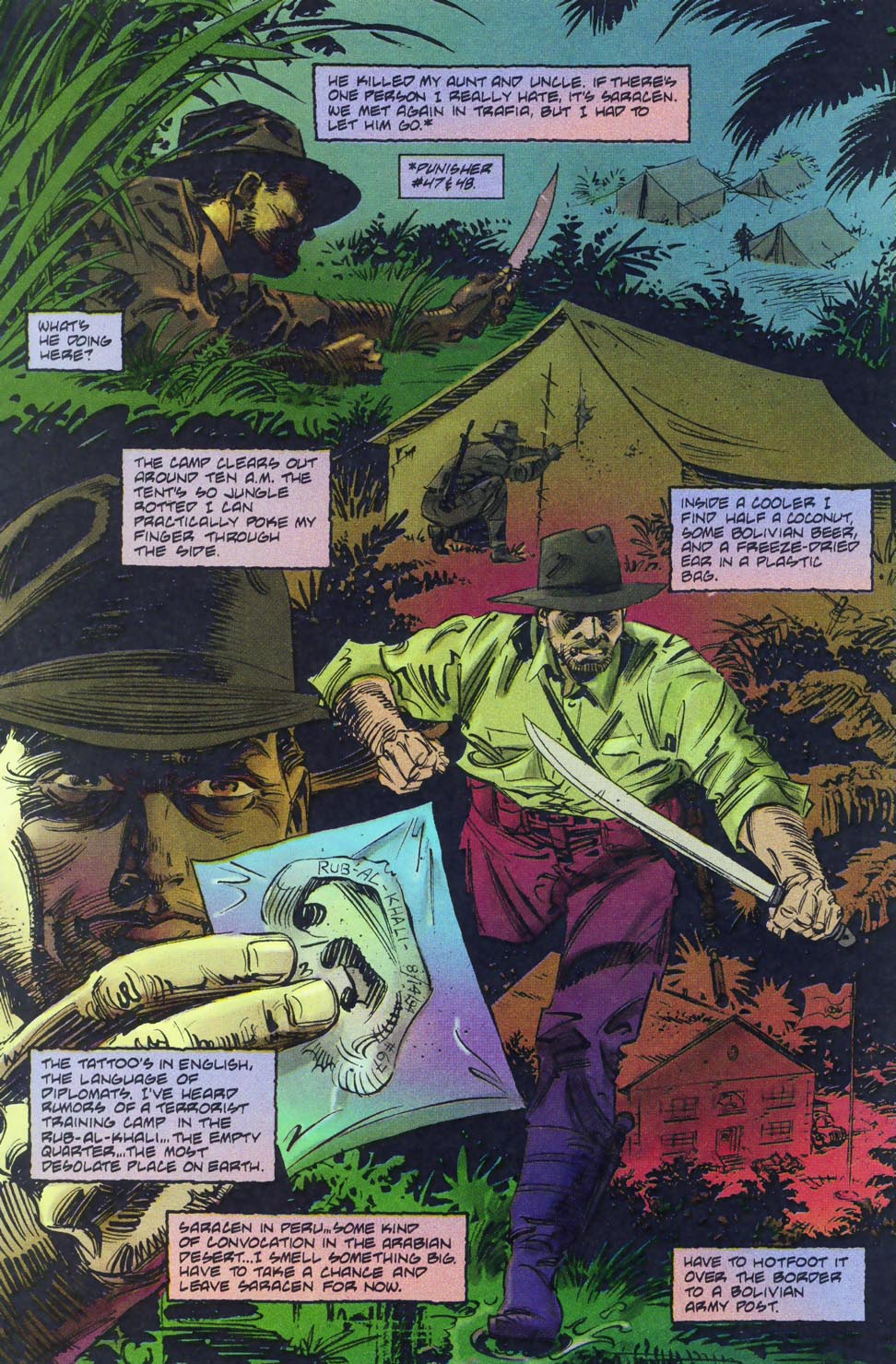 Read online The Punisher: Empty Quarter comic -  Issue # Full - 19