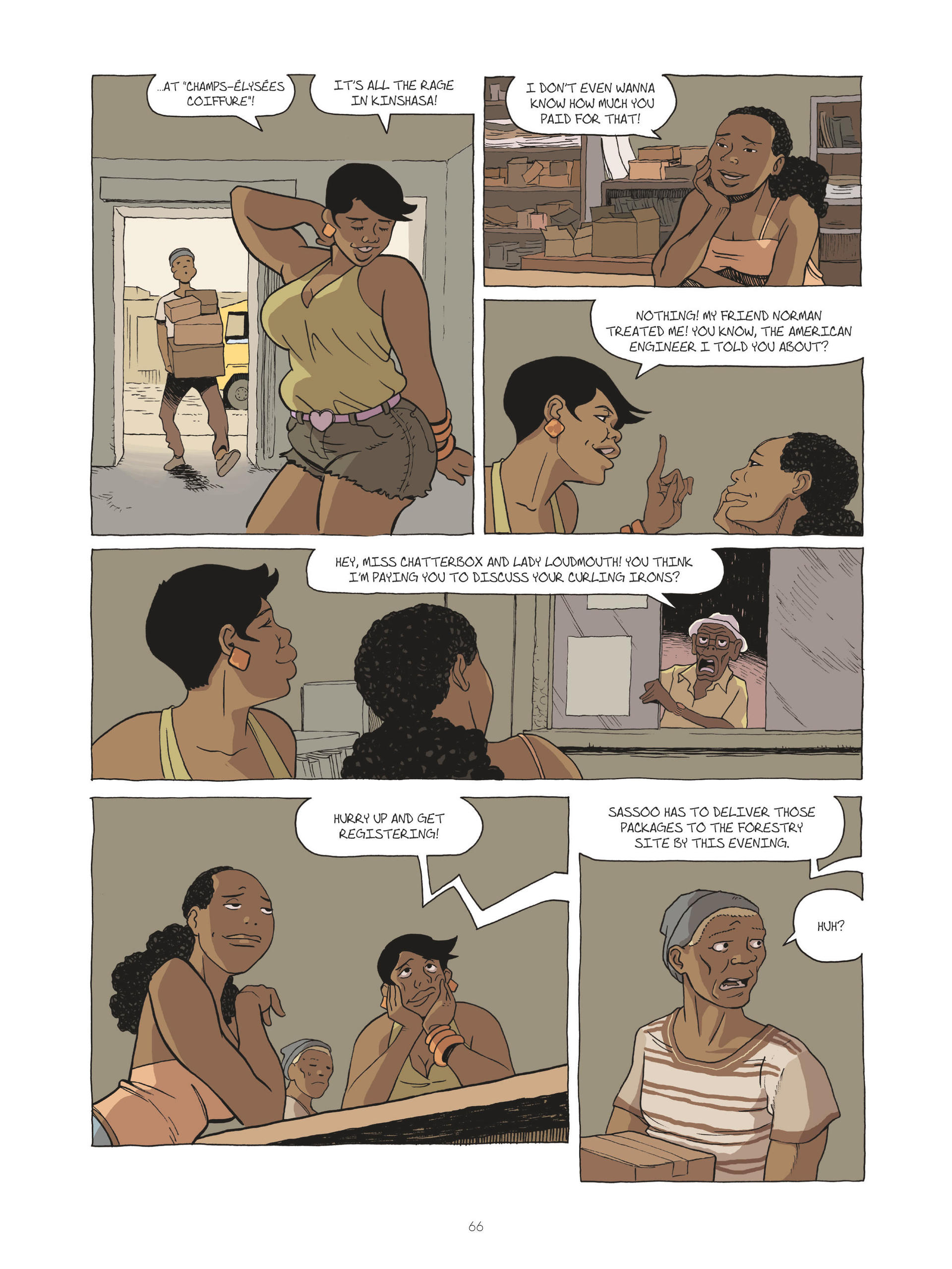 Read online Zidrou-Beuchot's African Trilogy comic -  Issue # TPB 3 - 66