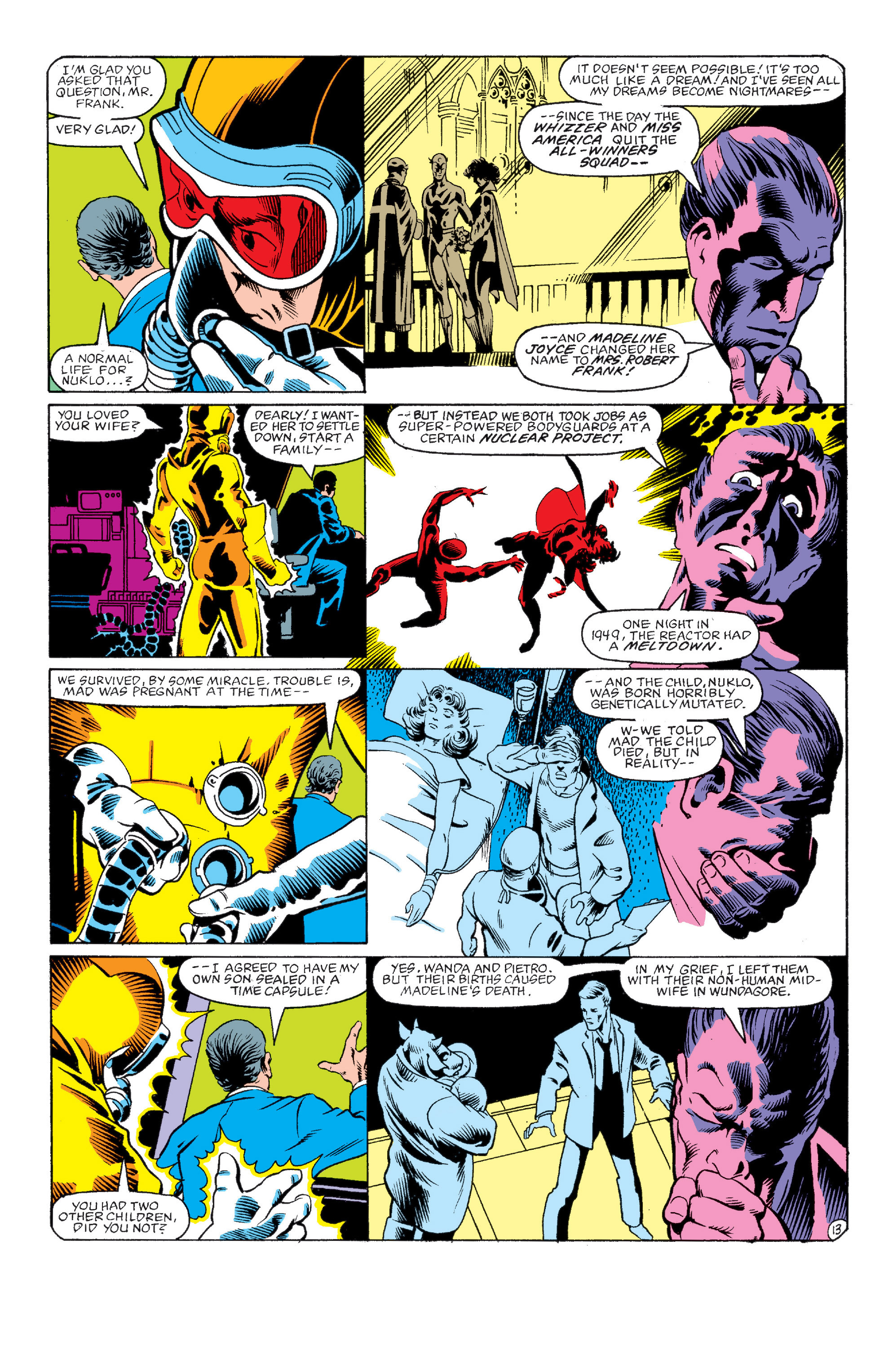 Read online The Vision and the Scarlet Witch (1982) comic -  Issue #2 - 14