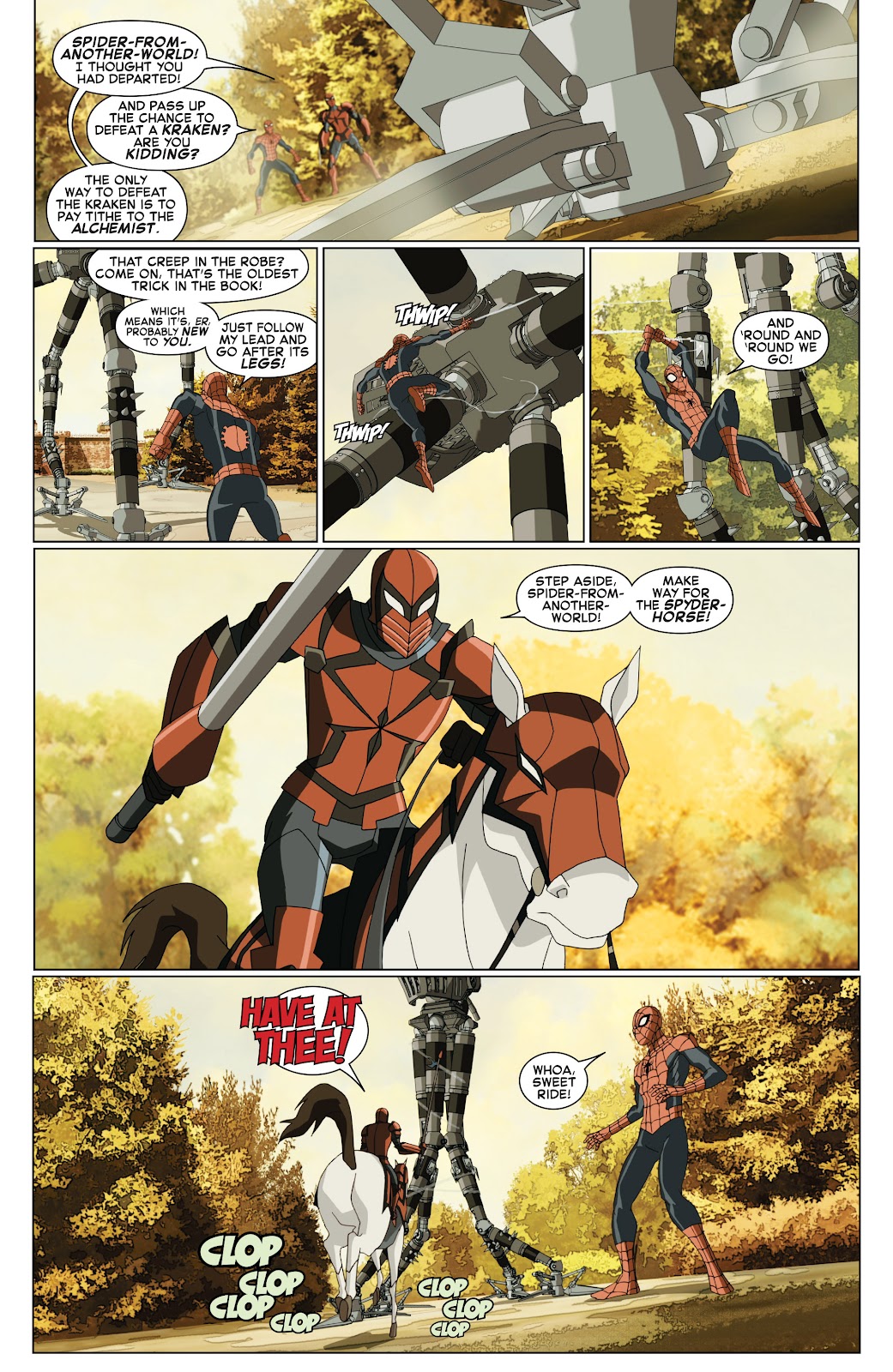 Marvel Universe Ultimate Spider-Man Spider-Verse issue 3 - Page 10