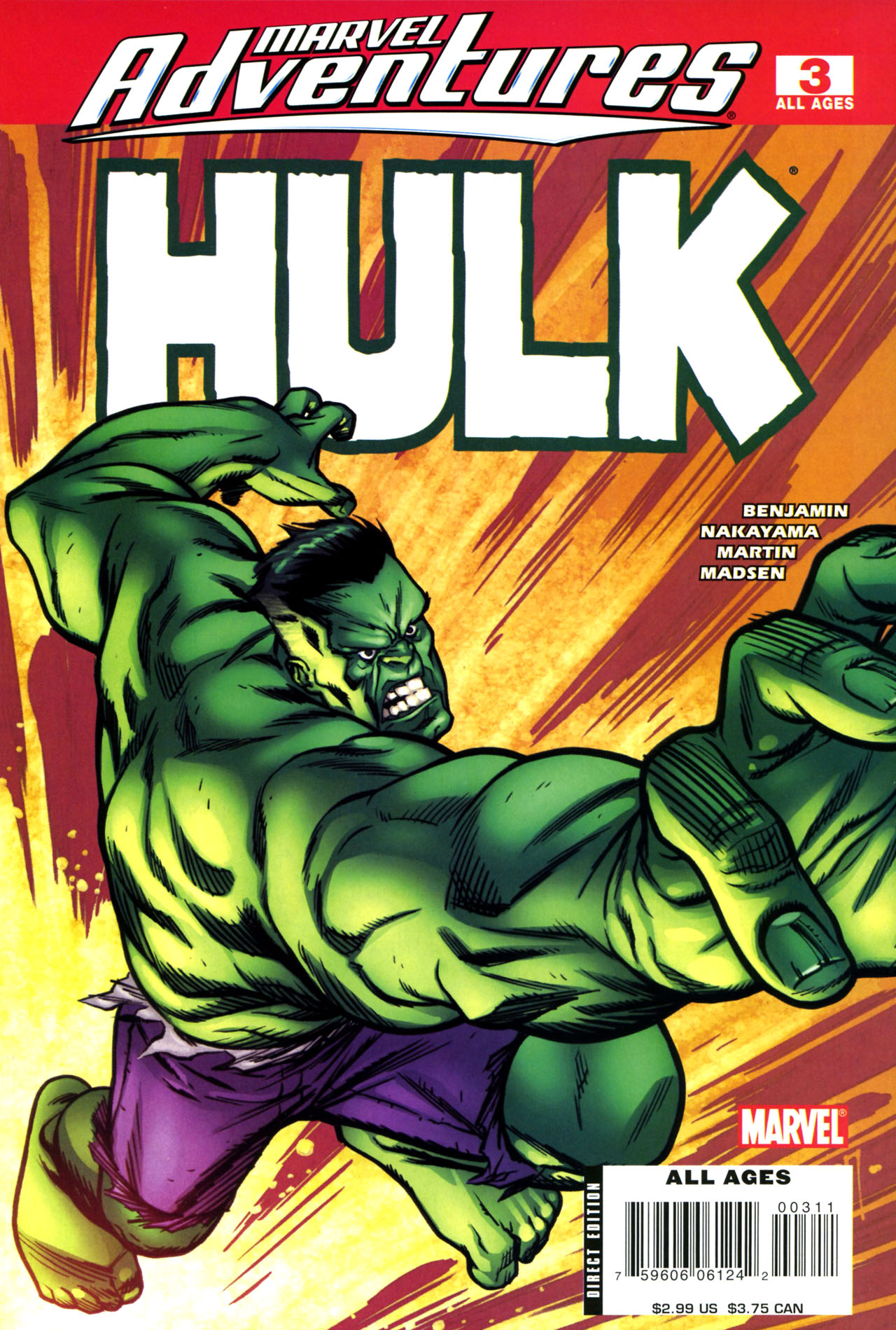 Read online Marvel Adventures Hulk comic -  Issue #3 - 1