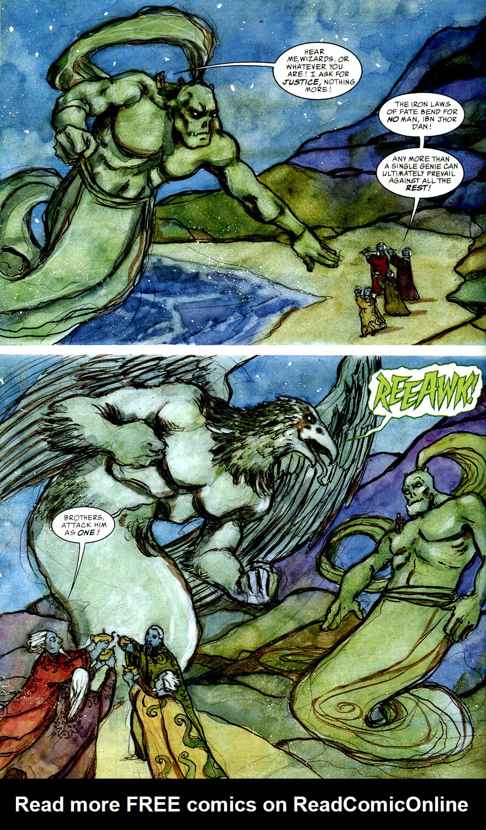 Read online Green Lantern: 1001 Emerald Nights comic -  Issue # TPB - 54