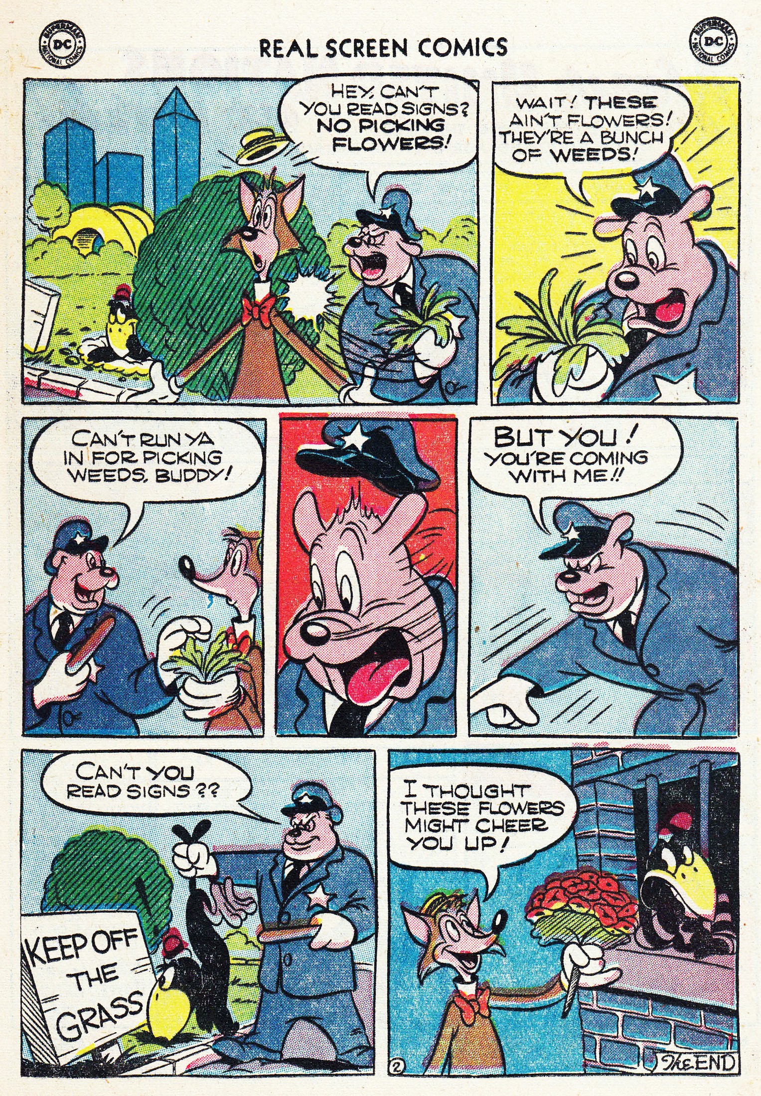 Read online Real Screen Comics comic -  Issue #84 - 17
