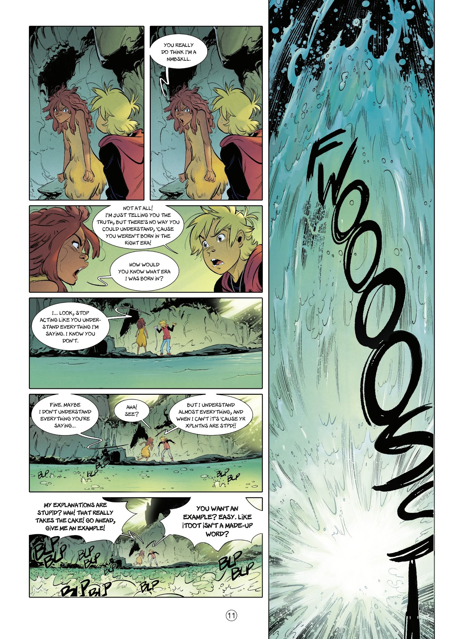 Read online FRNK comic -  Issue #4 - 11