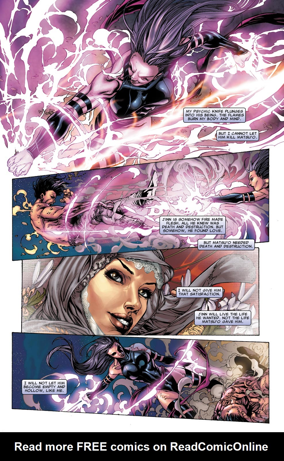 Read online Psylocke comic -  Issue #3 - 20