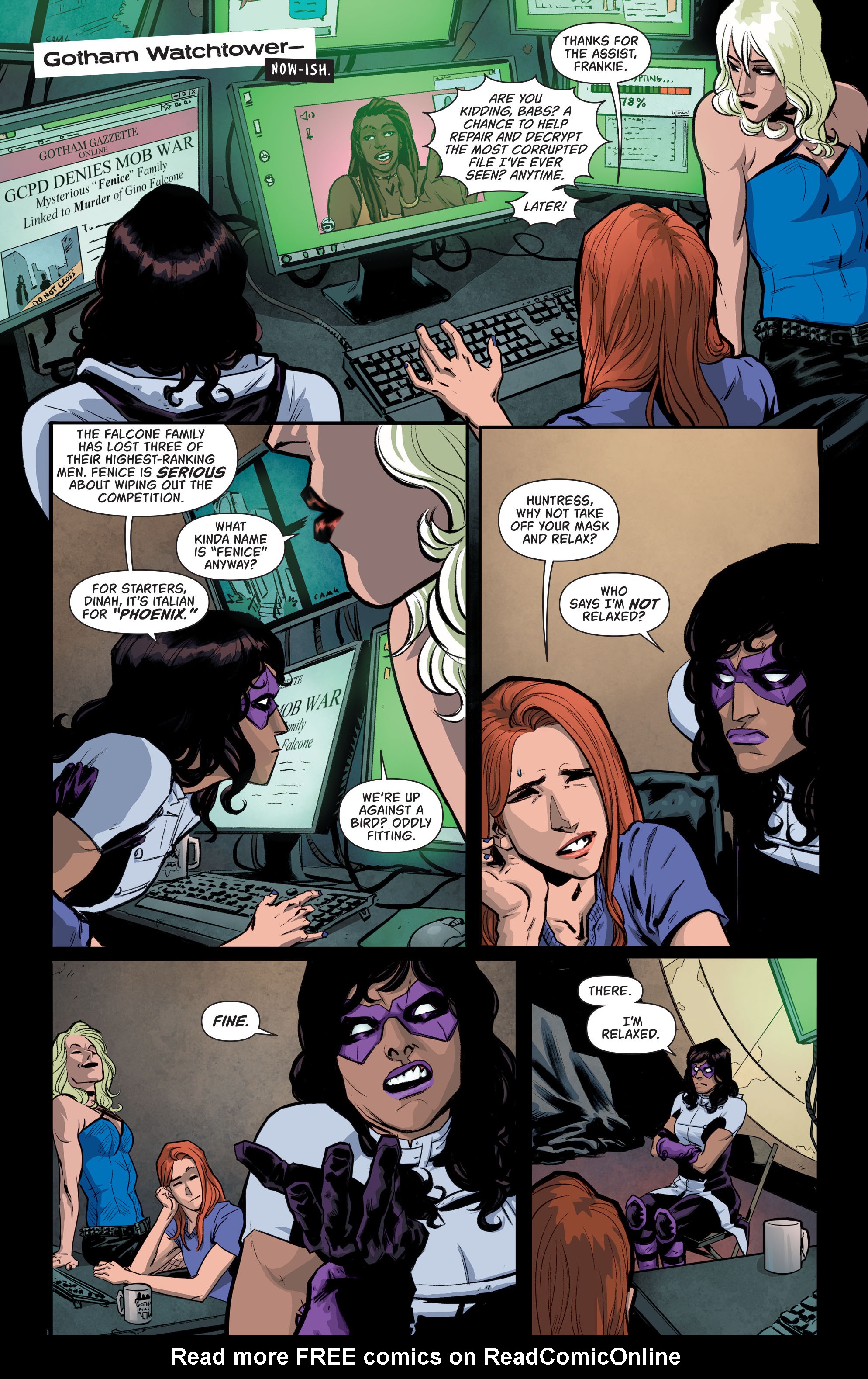 Read online Batgirl and the Birds of Prey comic -  Issue #3 - 6