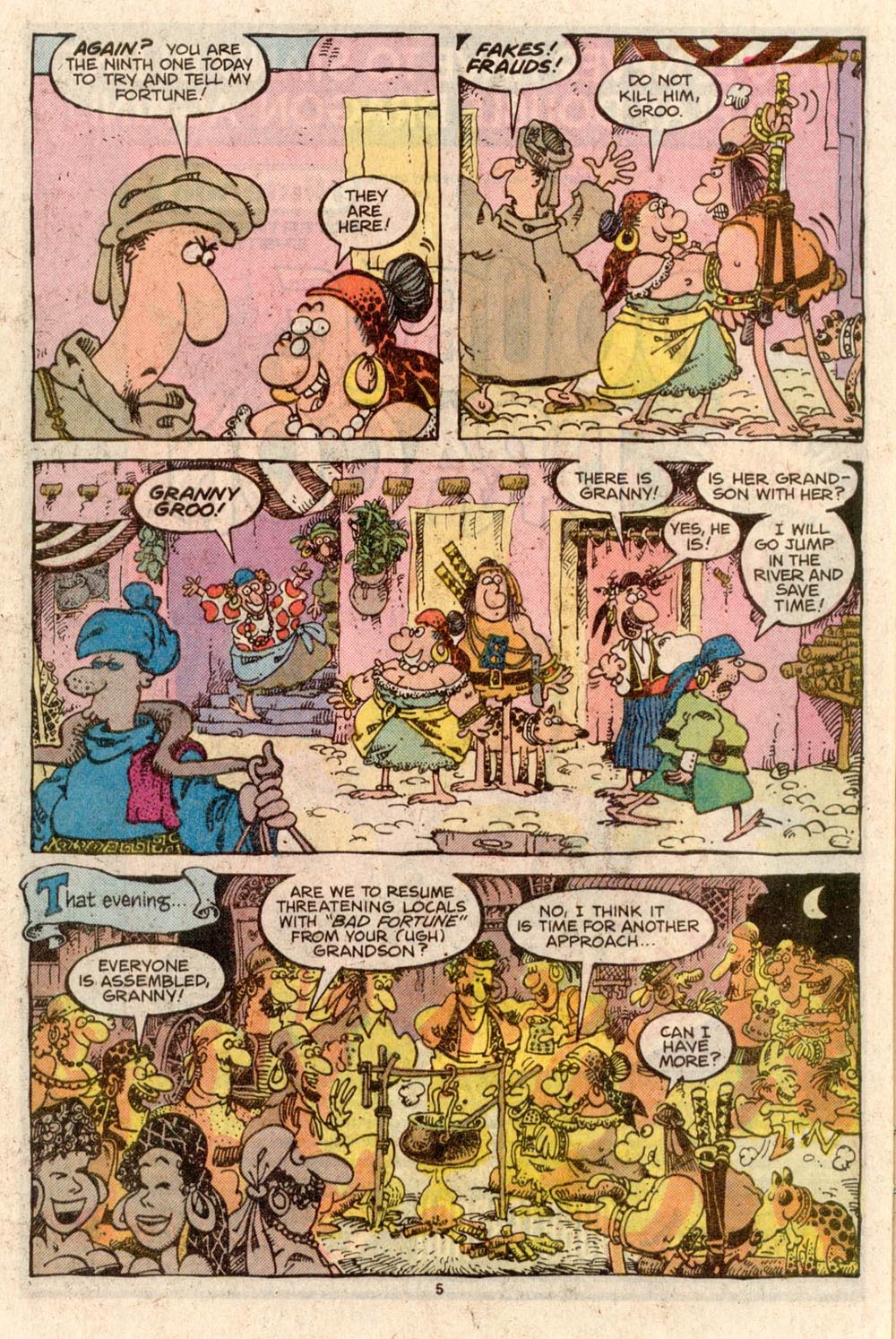 Read online Sergio Aragonés Groo the Wanderer comic -  Issue #42 - 5