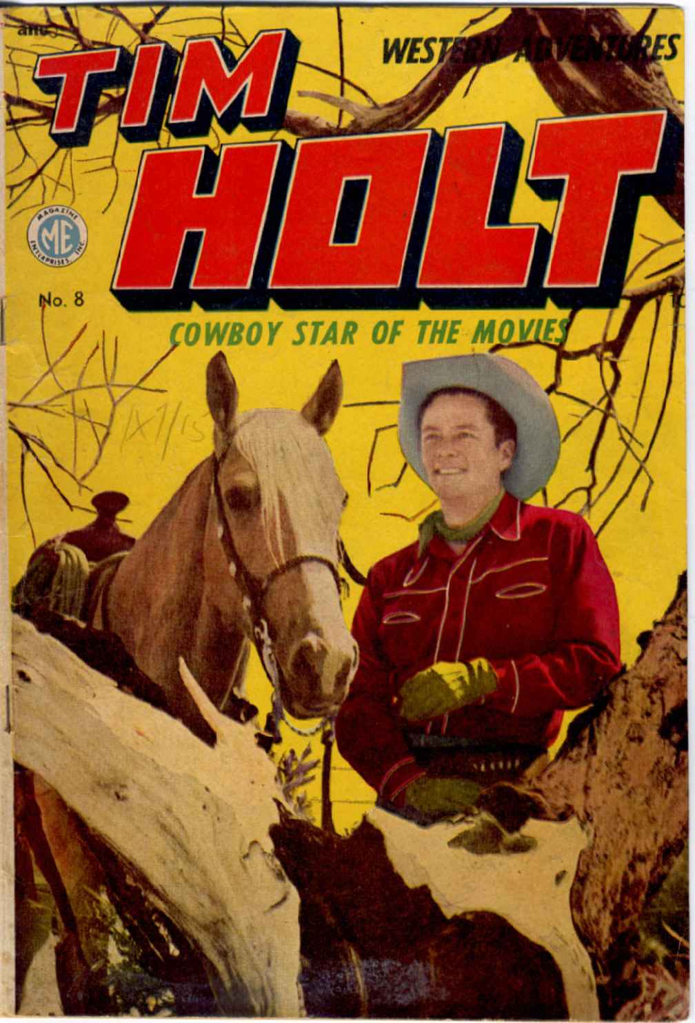 Read online Tim Holt comic -  Issue #8 - 1
