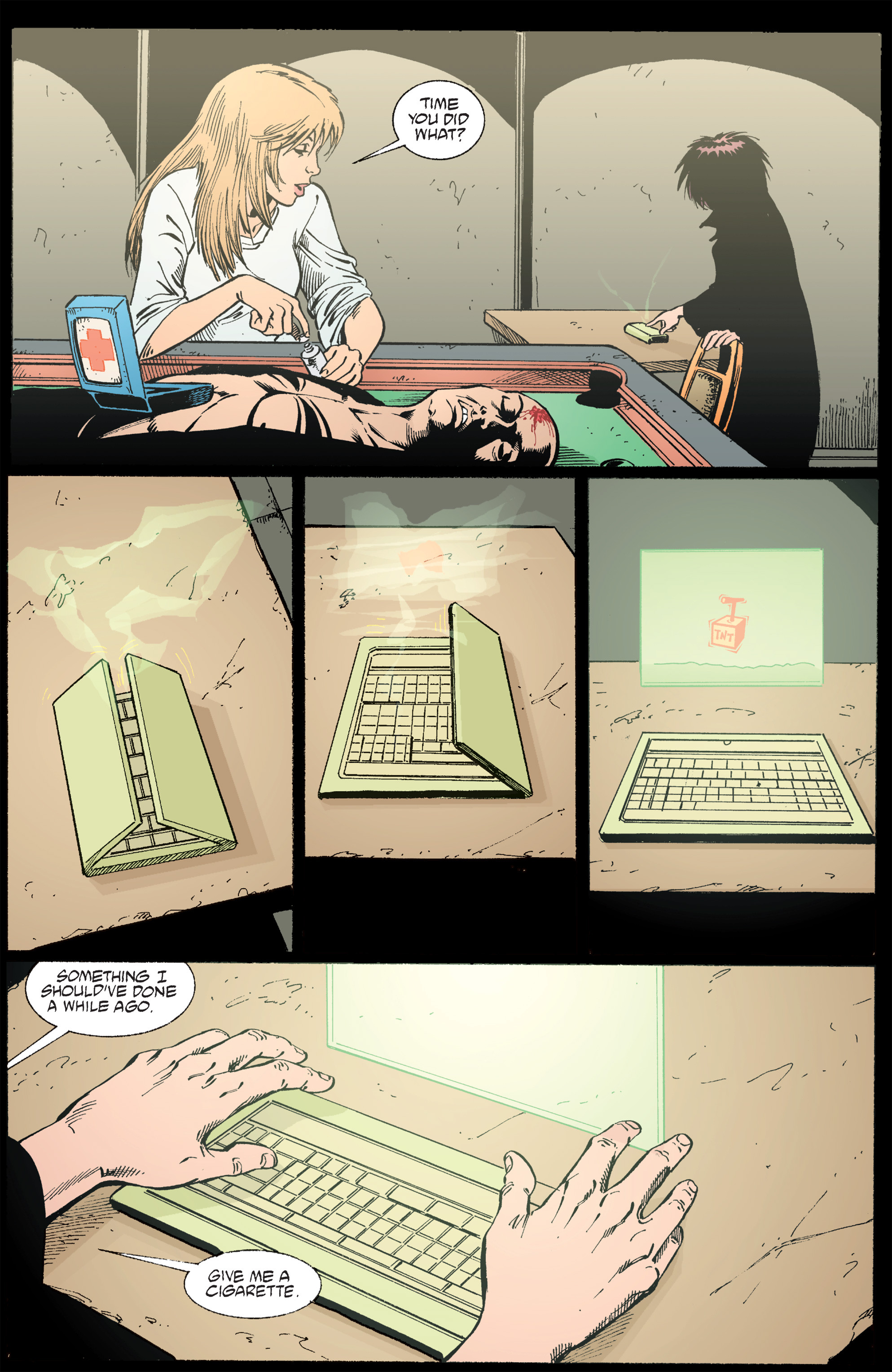 Read online Transmetropolitan comic -  Issue #45 - 18