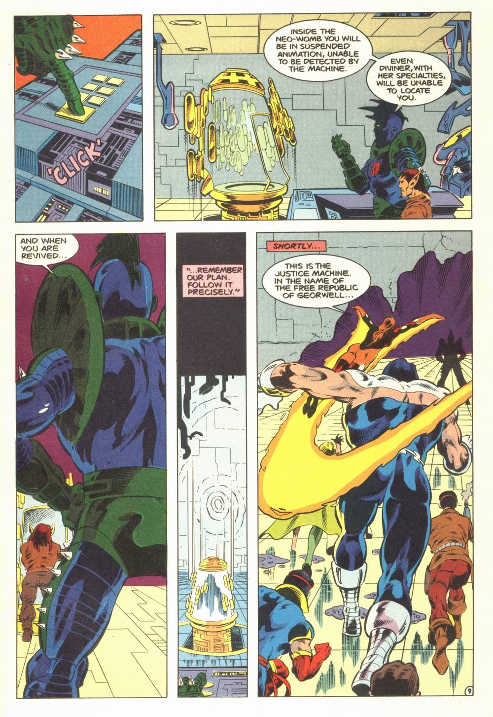 Read online Justice Machine featuring The Elementals comic -  Issue #1 - 10