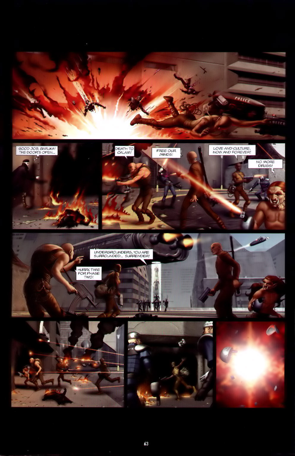 Read online Metal Hurlant comic -  Issue #7 - 63