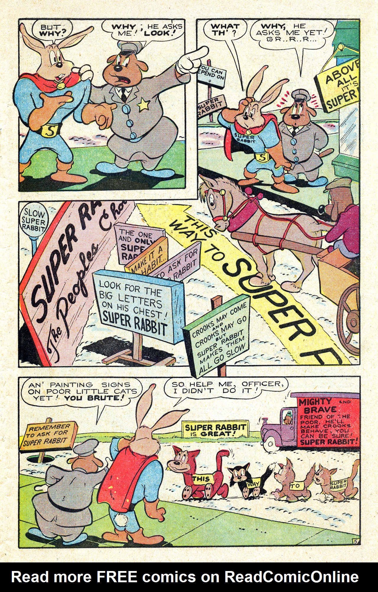 Read online Super Rabbit comic -  Issue #12 - 7