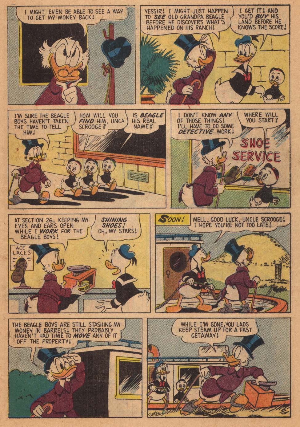 Read online Uncle Scrooge (1953) comic -  Issue #21 - 23