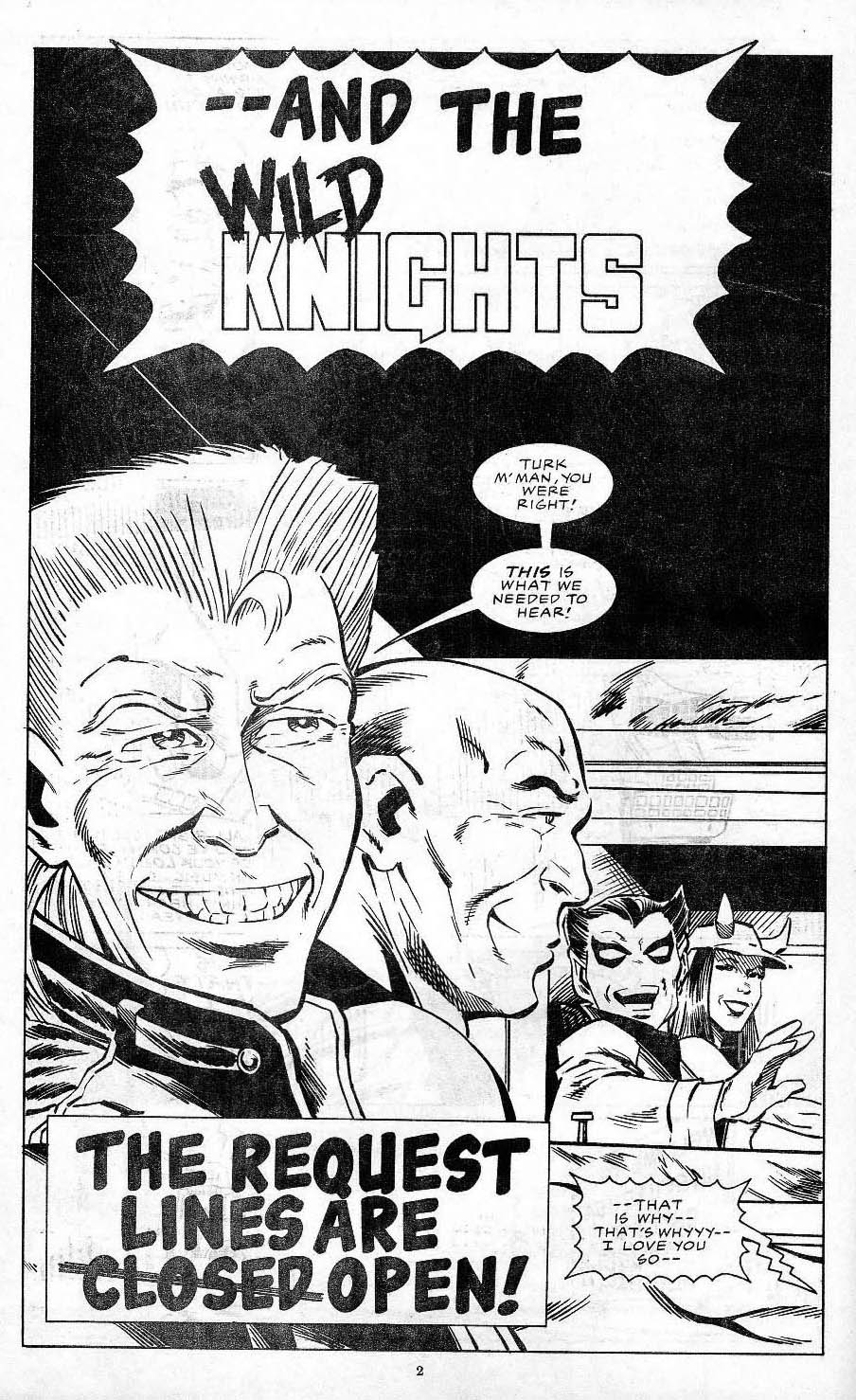 Read online Wild Knights comic -  Issue #5 - 4