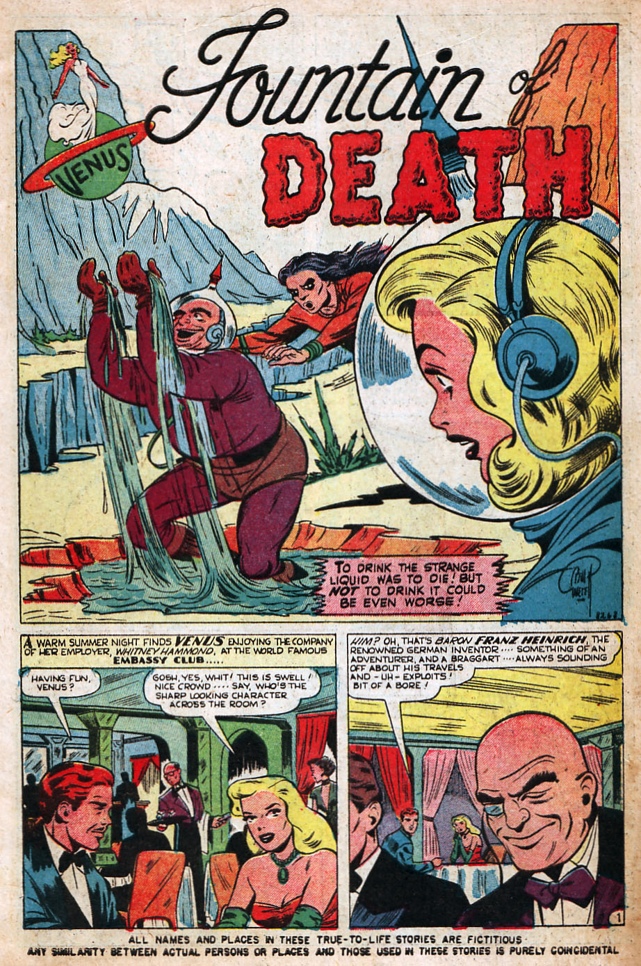 Read online Venus (1948) comic -  Issue #14 - 3