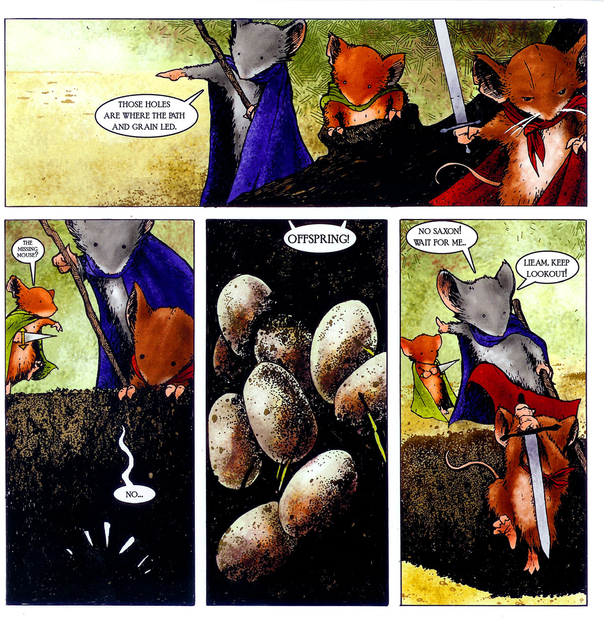 Read online Mouse Guard comic -  Issue #1 - 16