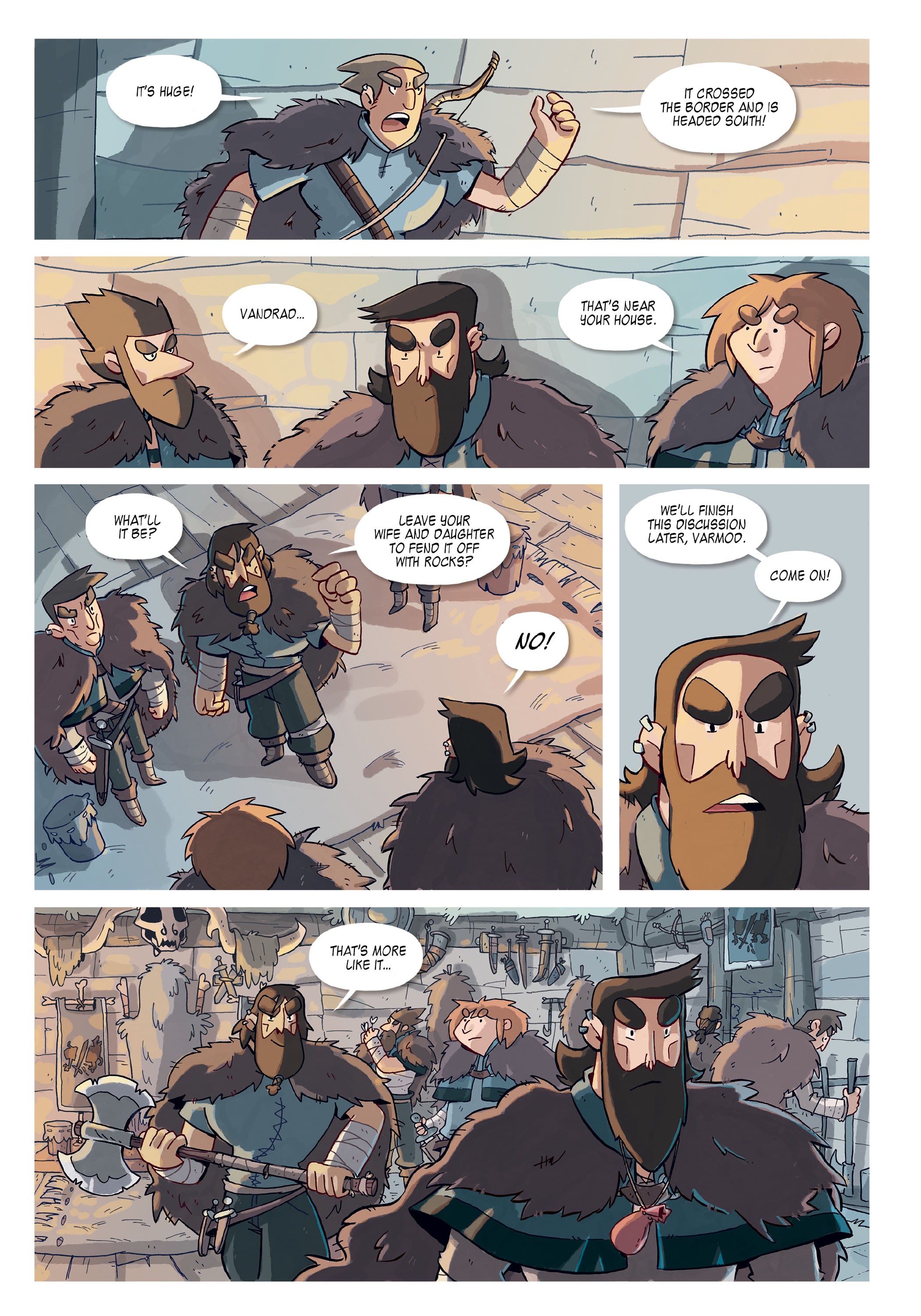 Read online Gert and the Sacred Stones comic -  Issue # TPB (Part 1) - 8