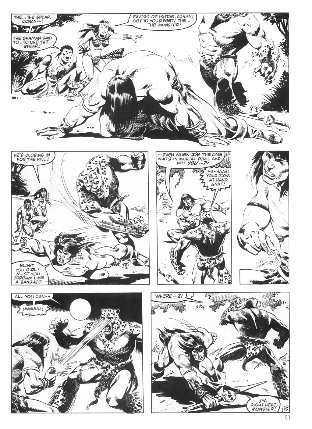 Read online The Savage Sword Of Conan comic -  Issue #97 - 51