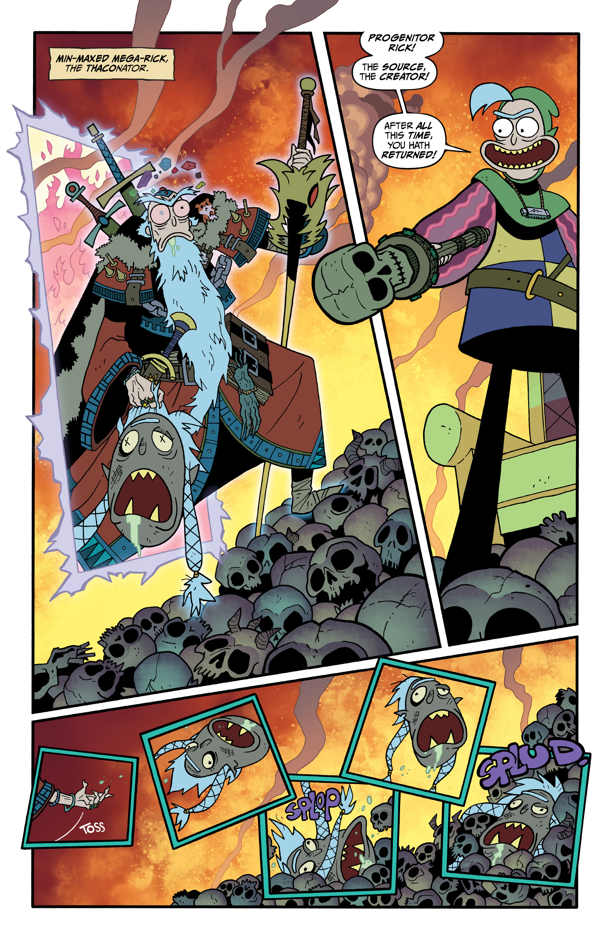 Read online Rick and Morty vs. Dungeons & Dragons II: Painscape comic -  Issue #4 - 14