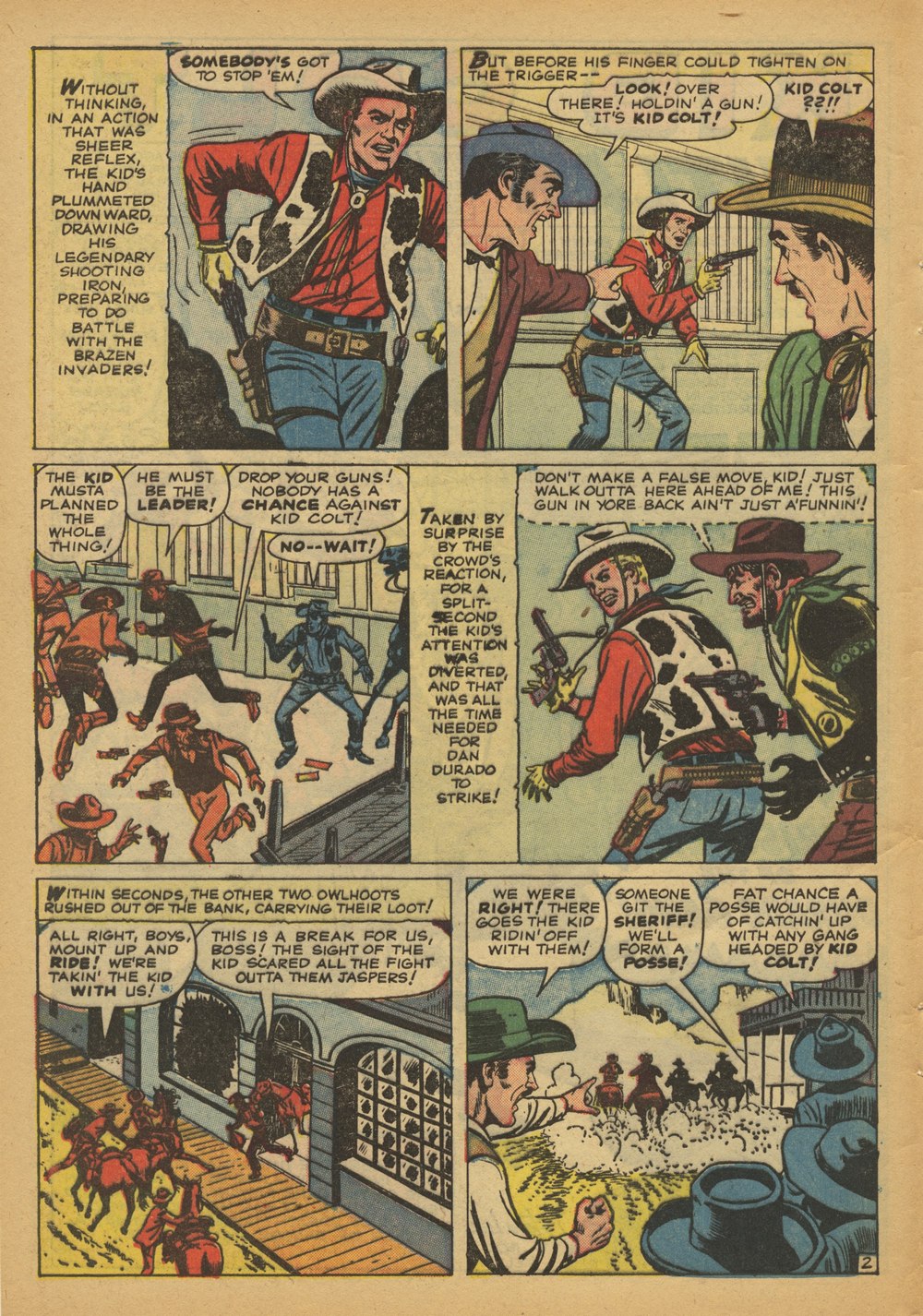 Read online Kid Colt Outlaw comic -  Issue #92 - 4