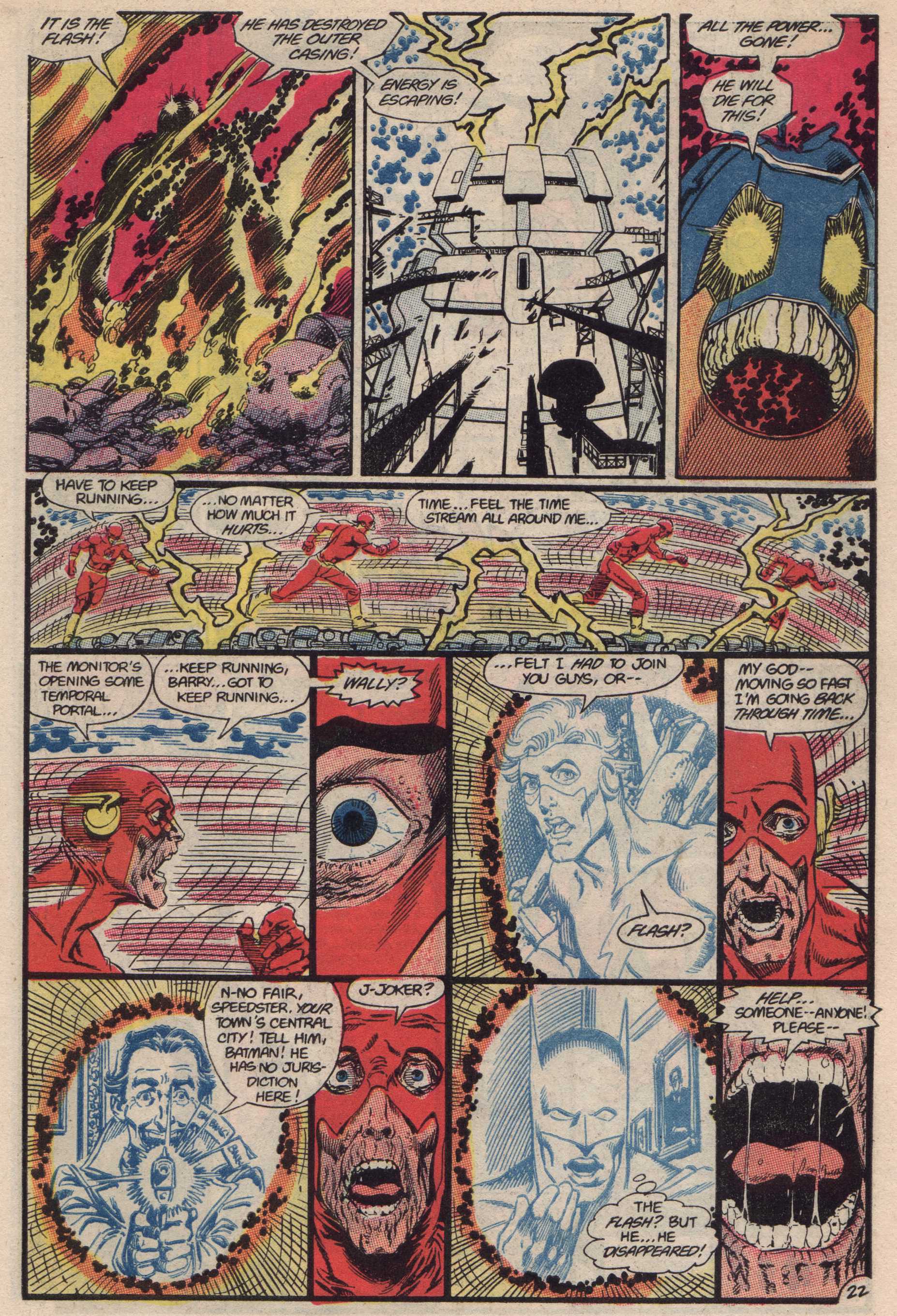 Read online Crisis on Infinite Earths (1985) comic -  Issue #8 - 23