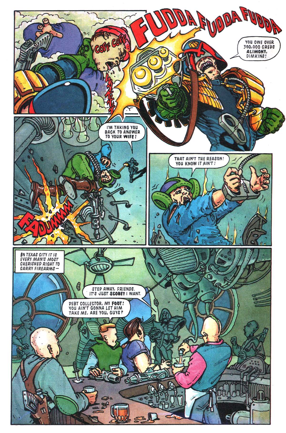 Read online Judge Dredd: The Megazine (vol. 2) comic -  Issue #2 - 10