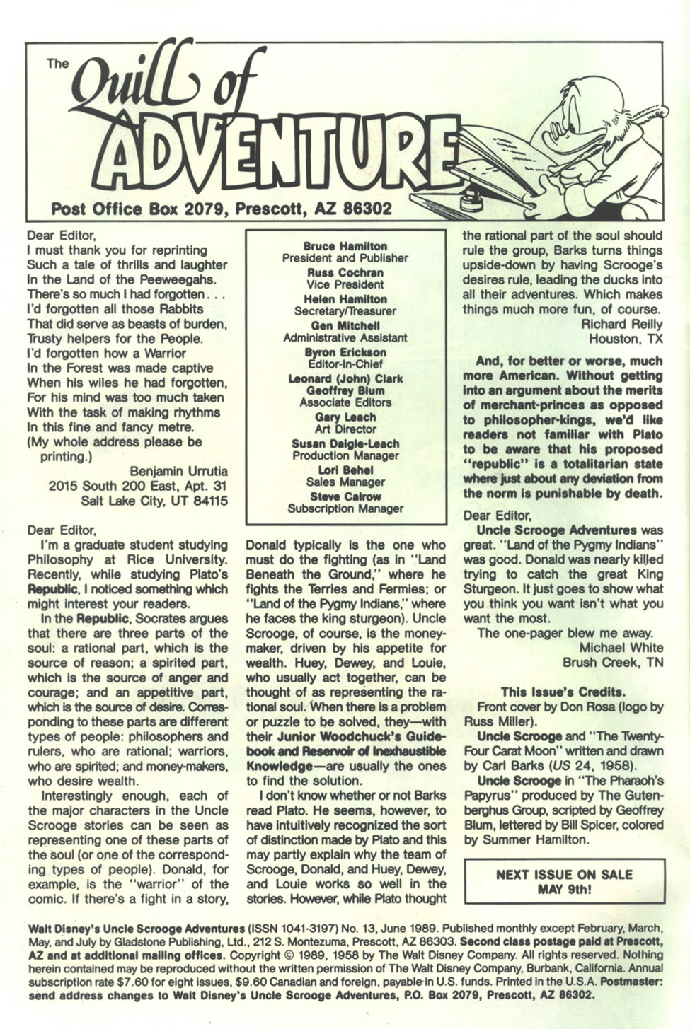 Read online Walt Disney's Uncle Scrooge Adventures comic -  Issue #13 - 2