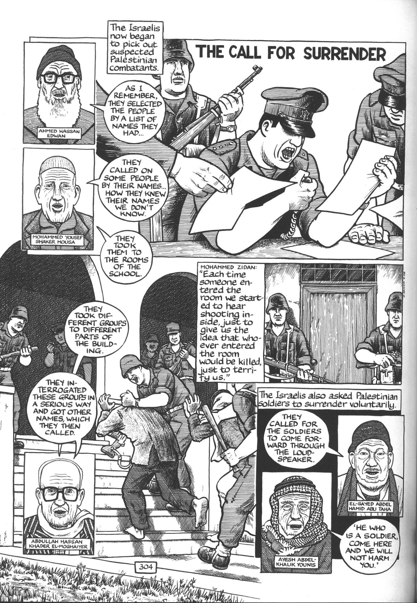 Read online Footnotes in Gaza comic -  Issue # TPB - 321
