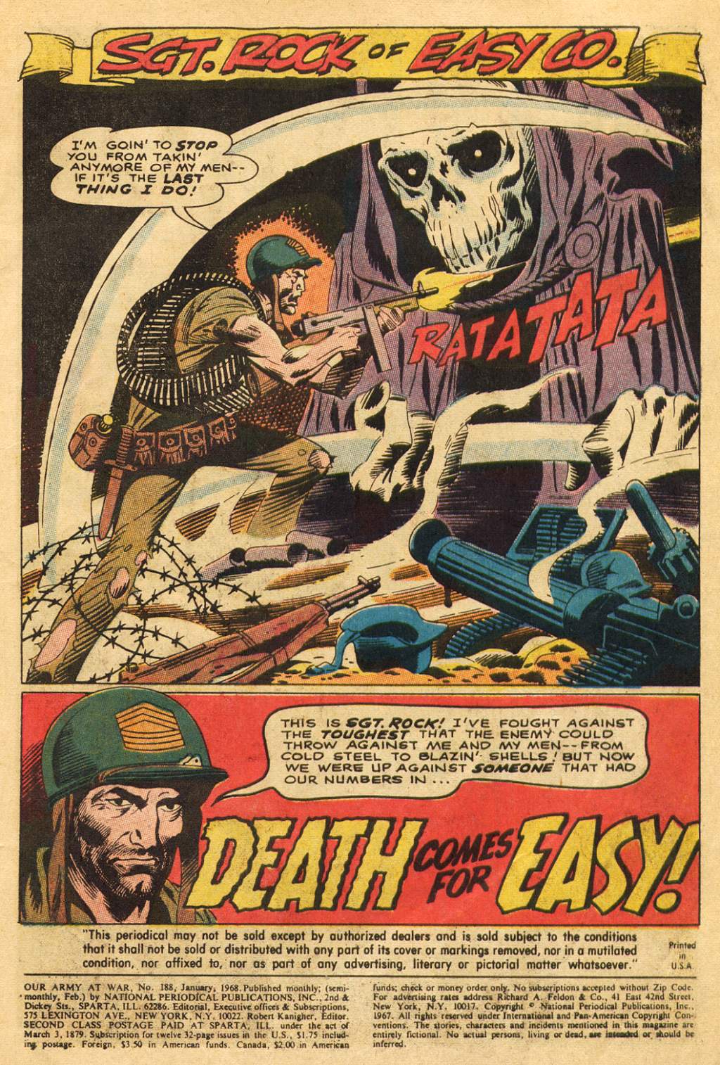 Read online Our Army at War (1952) comic -  Issue #188 - 3