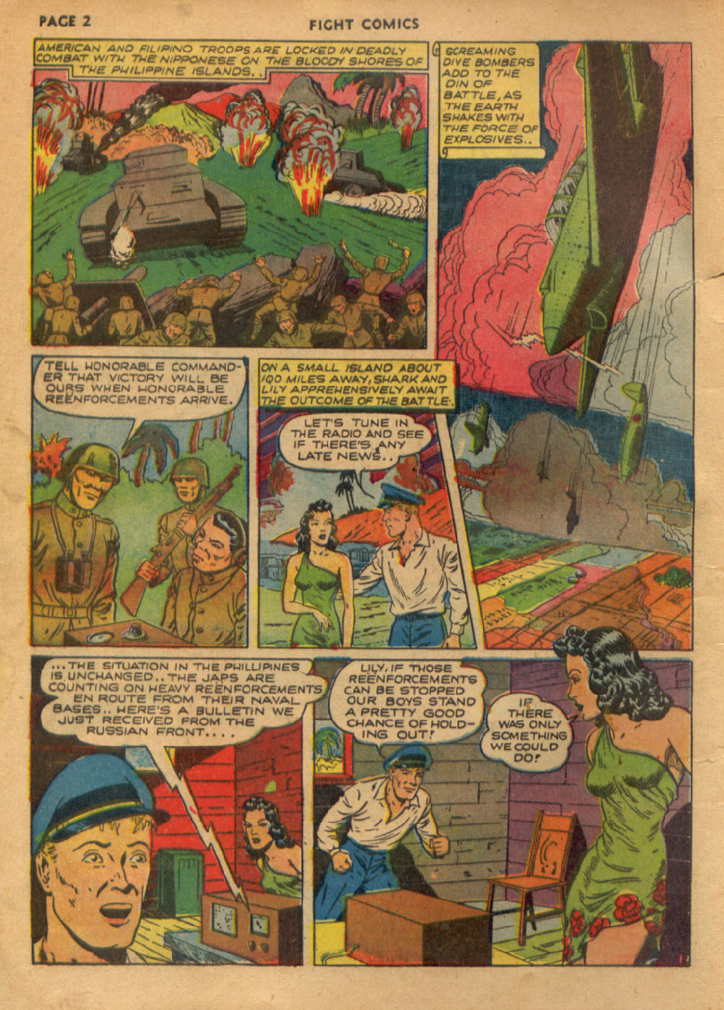 Read online Fight Comics comic -  Issue #19 - 4