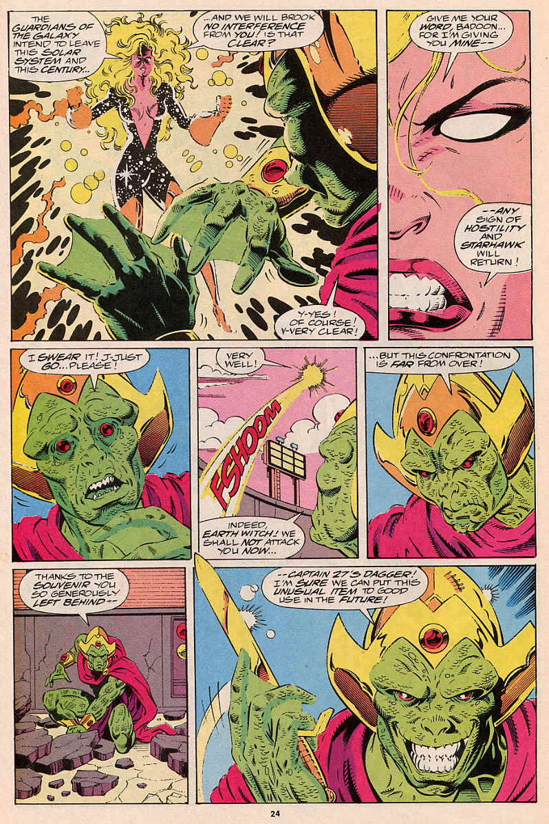 Read online Guardians of the Galaxy (1990) comic -  Issue #33 - 19