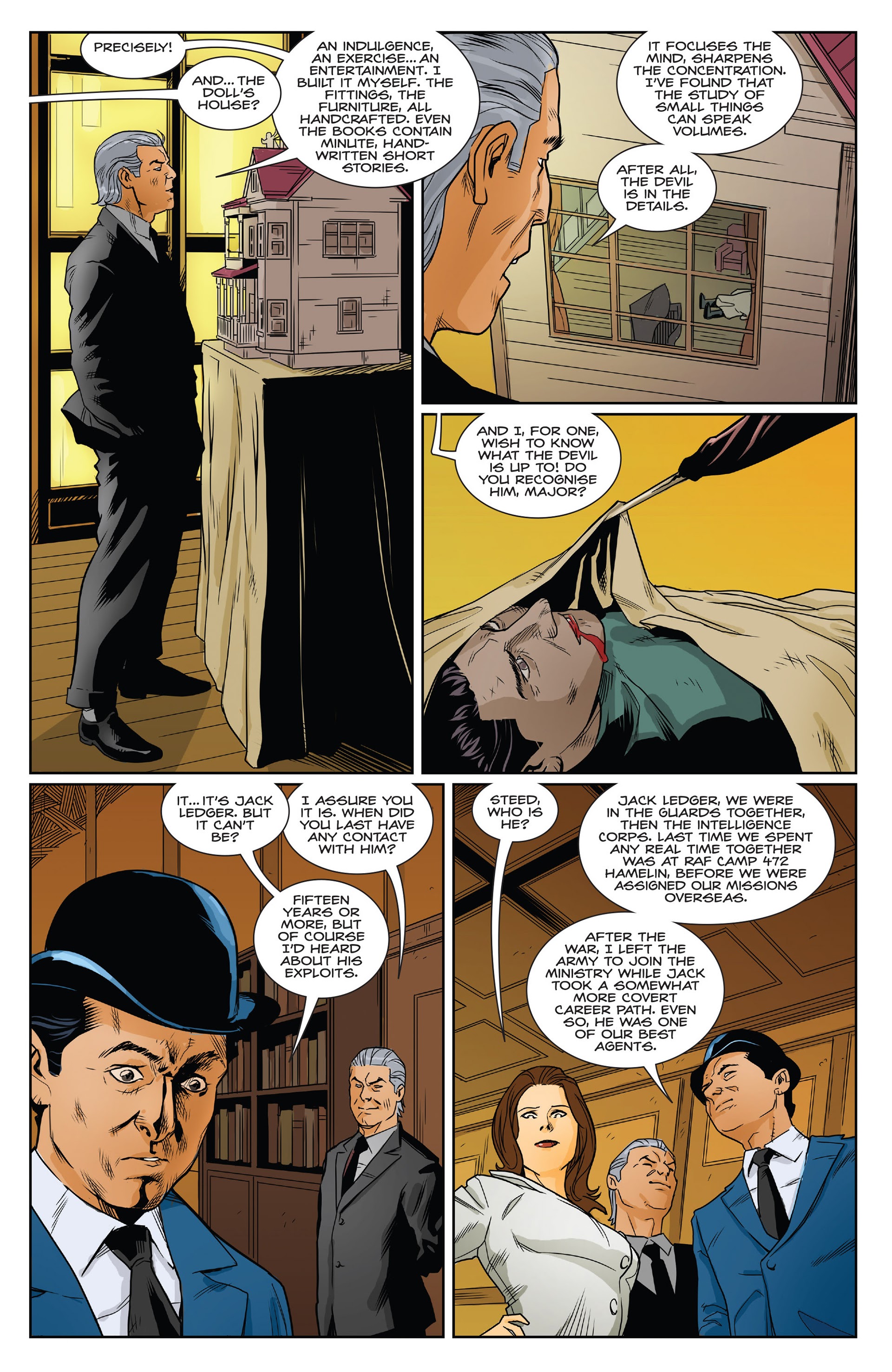 Read online Steed and Mrs. Peel: We're Needed comic -  Issue #1 - 7