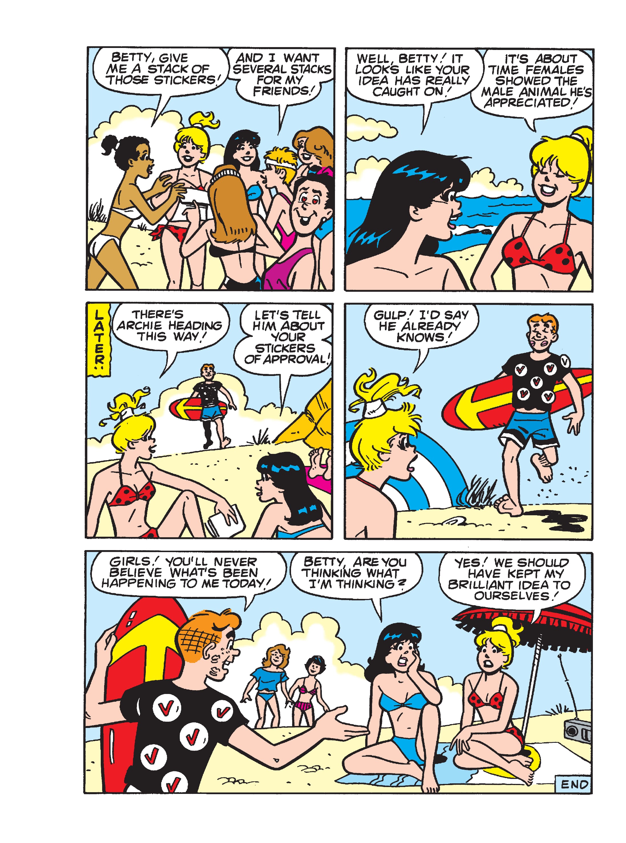 Read online Betty & Veronica Friends Double Digest comic -  Issue #282 - 86