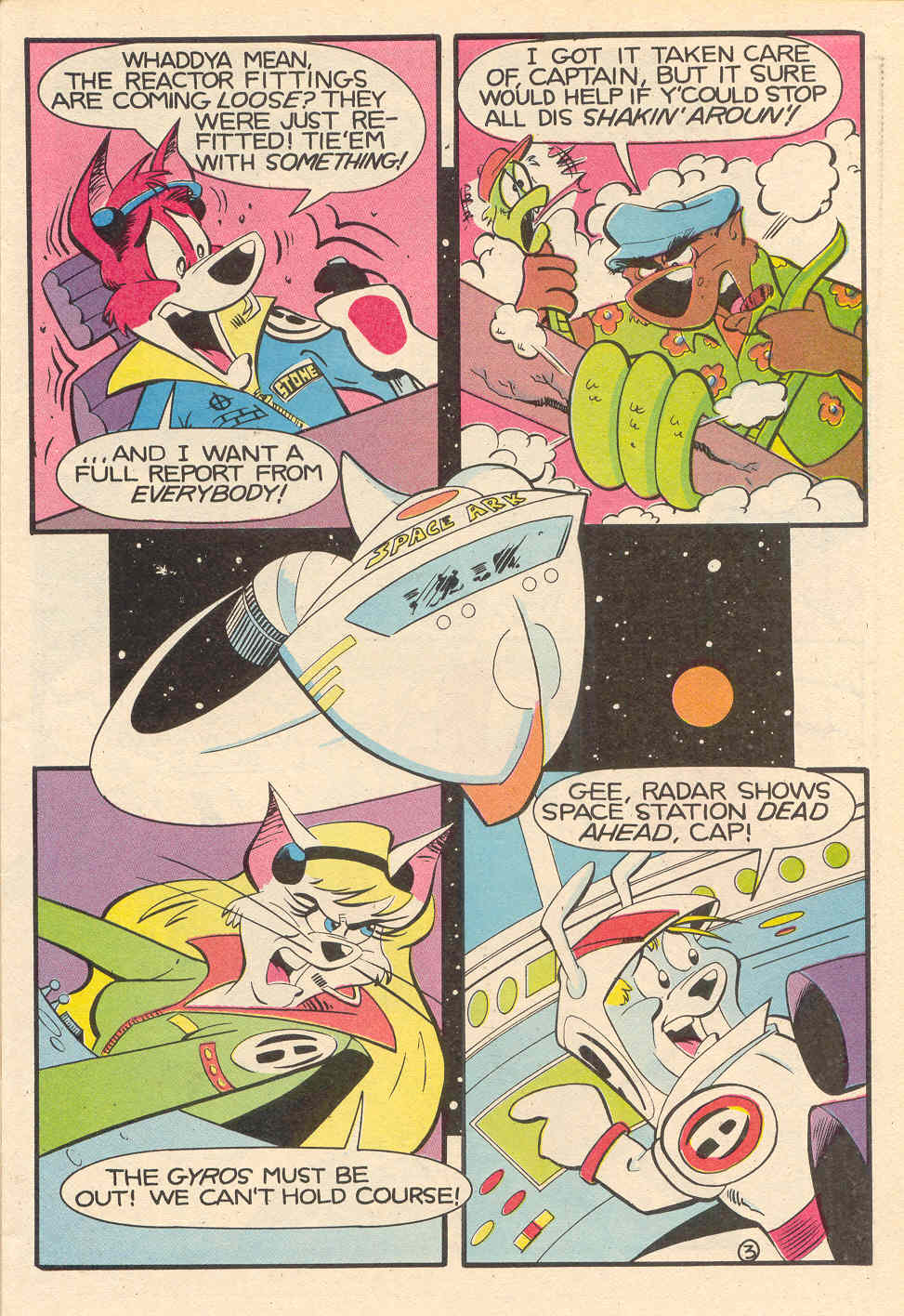 Read online Space Ark comic -  Issue #1 - 5