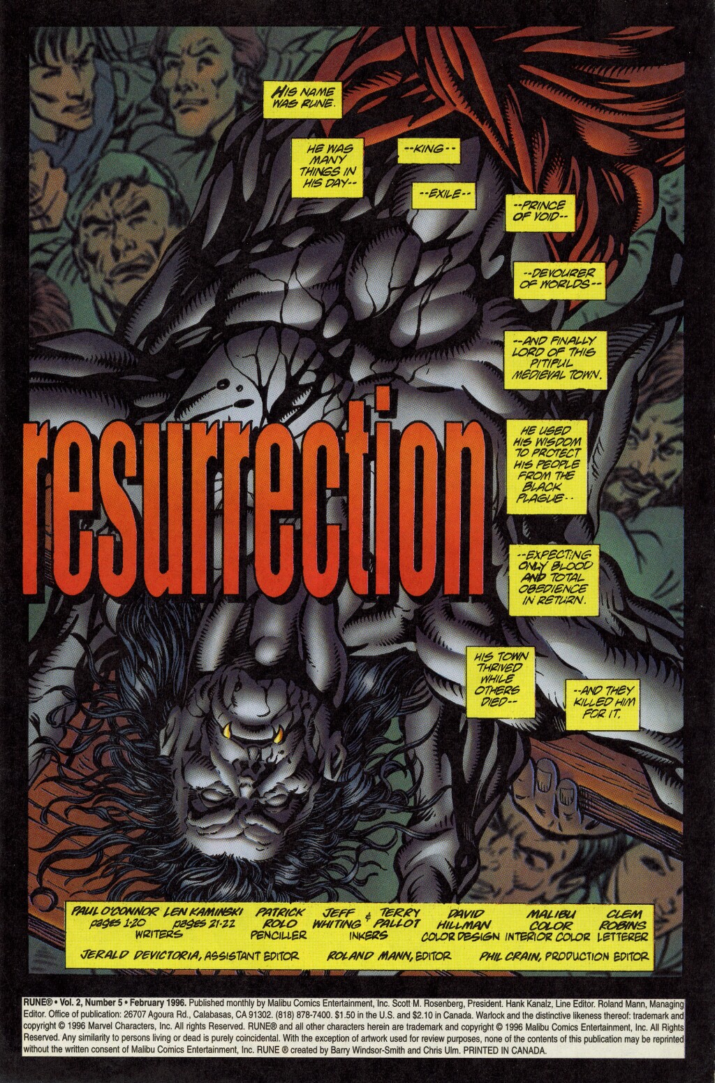 Read online Rune (1995) comic -  Issue #5 - 2