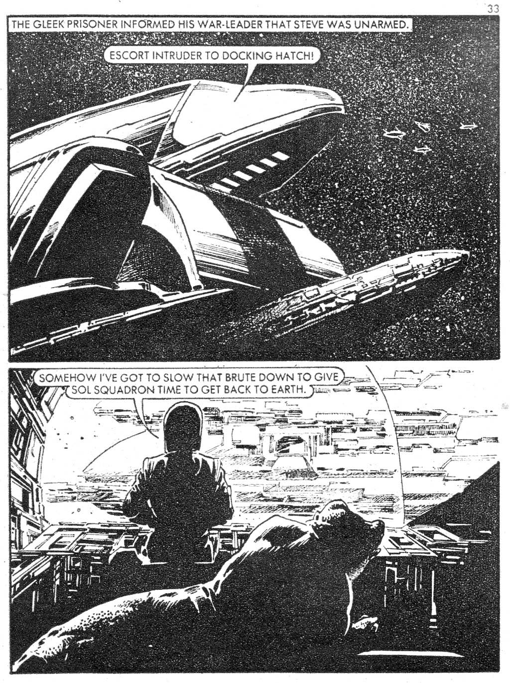 Read online Starblazer comic -  Issue #31 - 33
