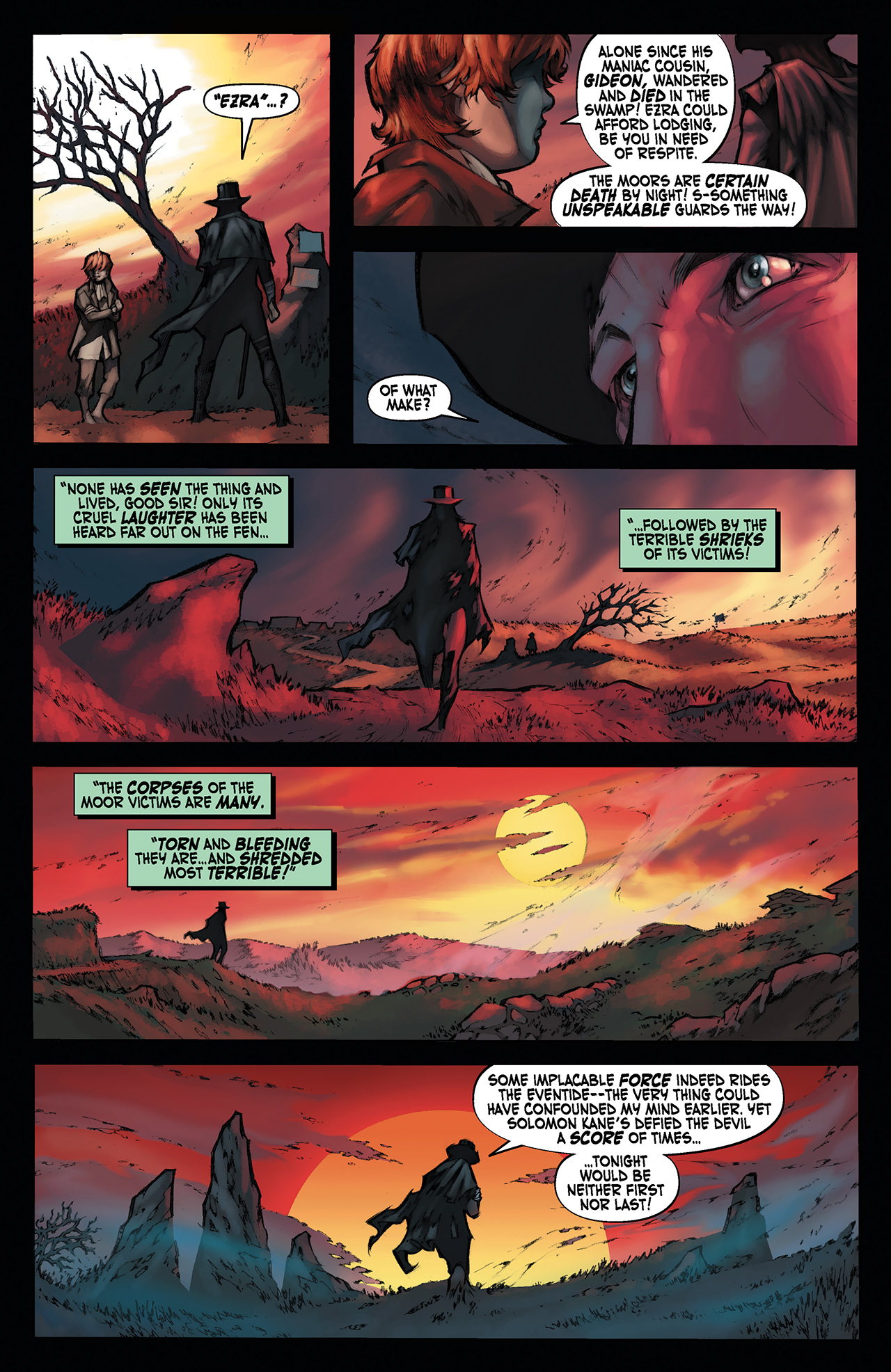 Read online Solomon Kane: Red Shadows comic -  Issue #1 - 7