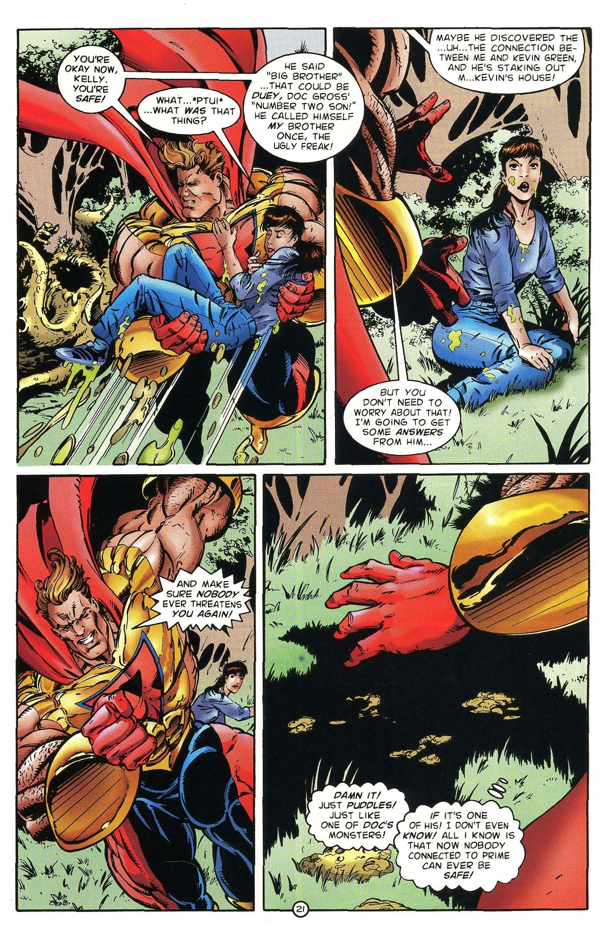 Read online Prime comic -  Issue #19 - 22