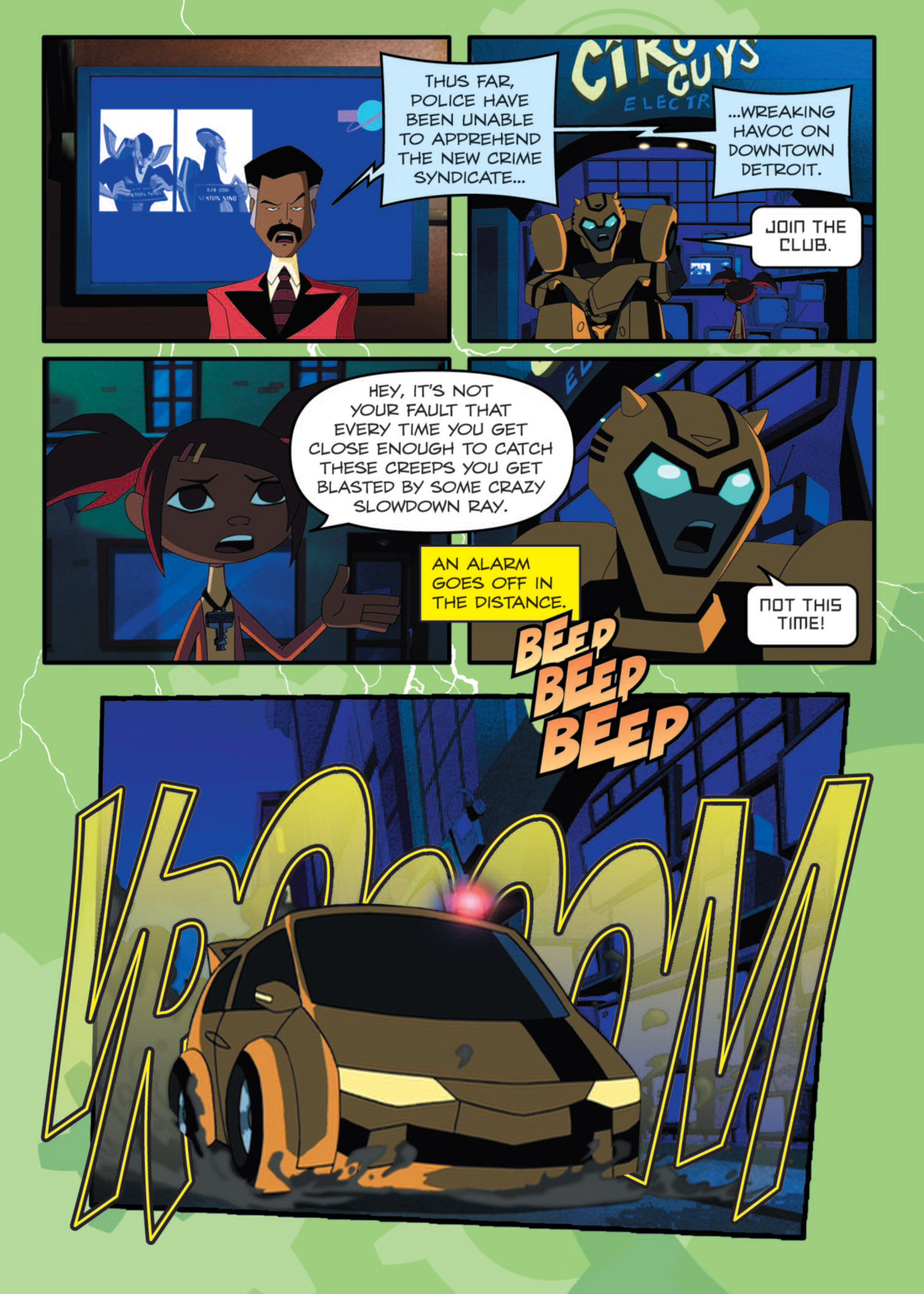 Read online Transformers Animated comic -  Issue #11 - 35
