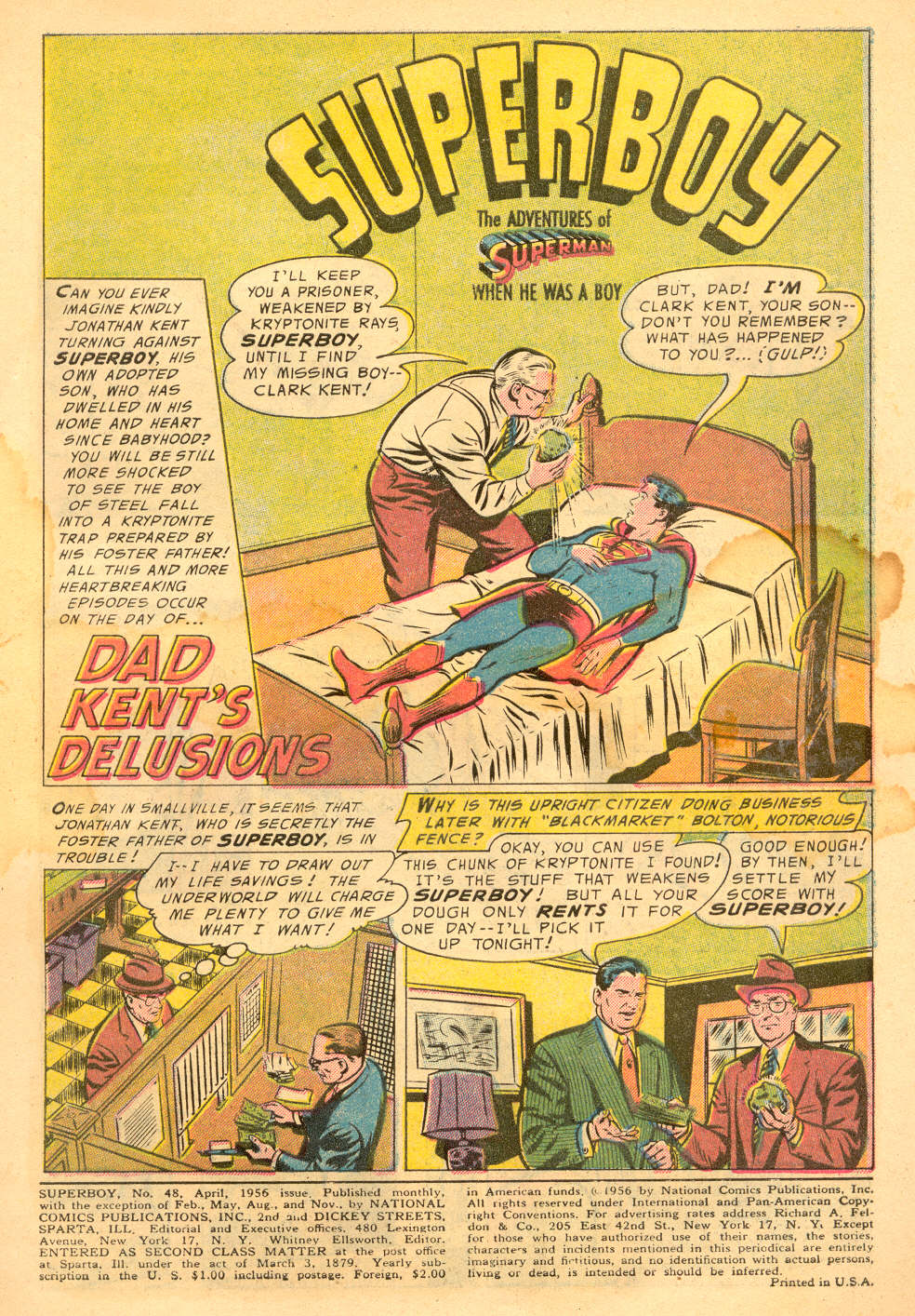 Superboy (1949) 48 Page 1