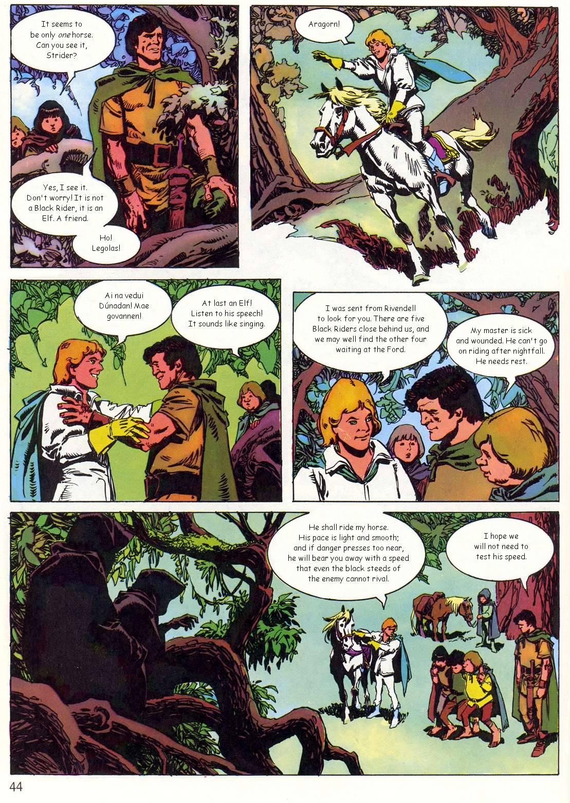 Read online El Señor de los Anillos comic -  Issue #1 - 39