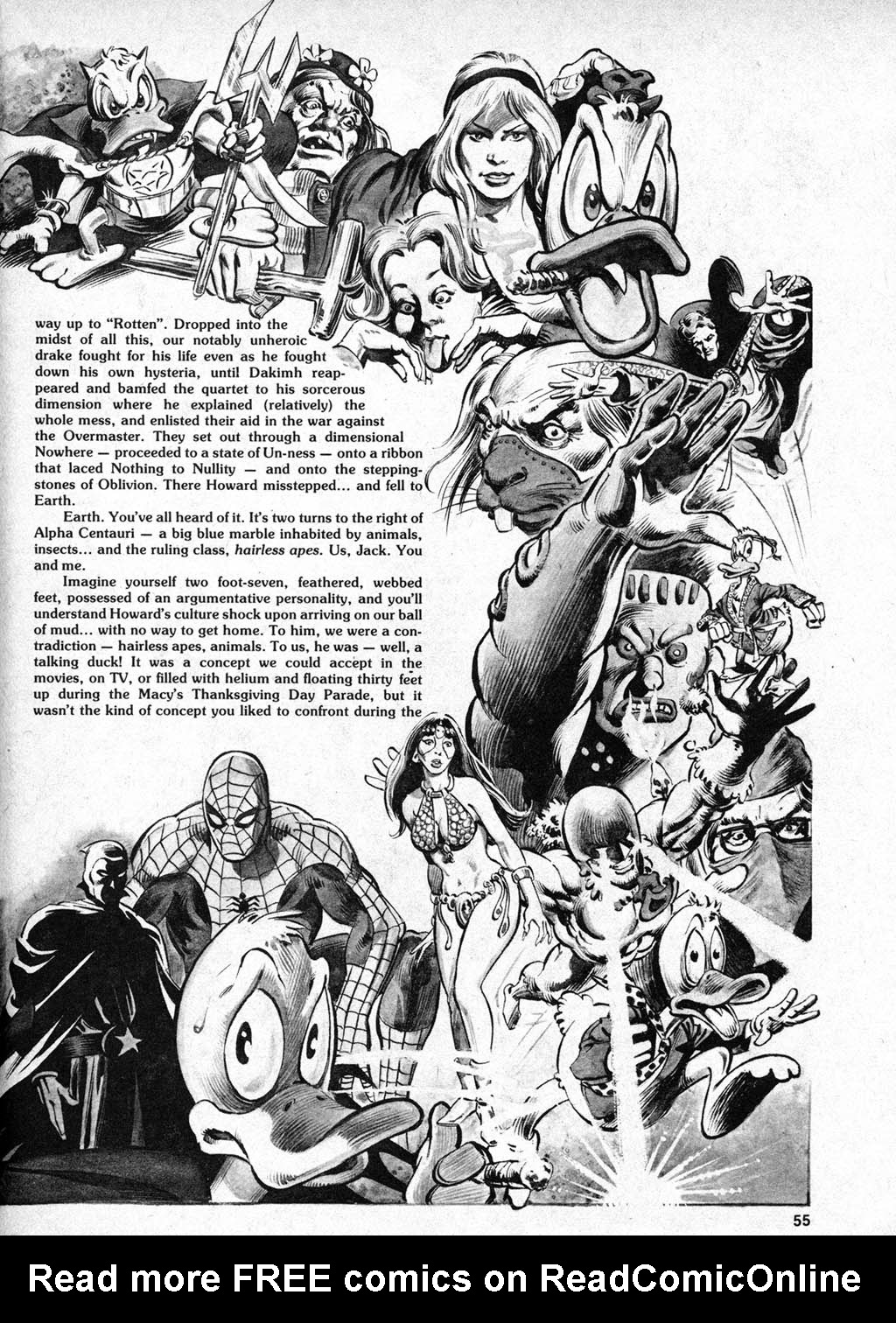 Read online Howard the Duck (1979) comic -  Issue #3 - 55